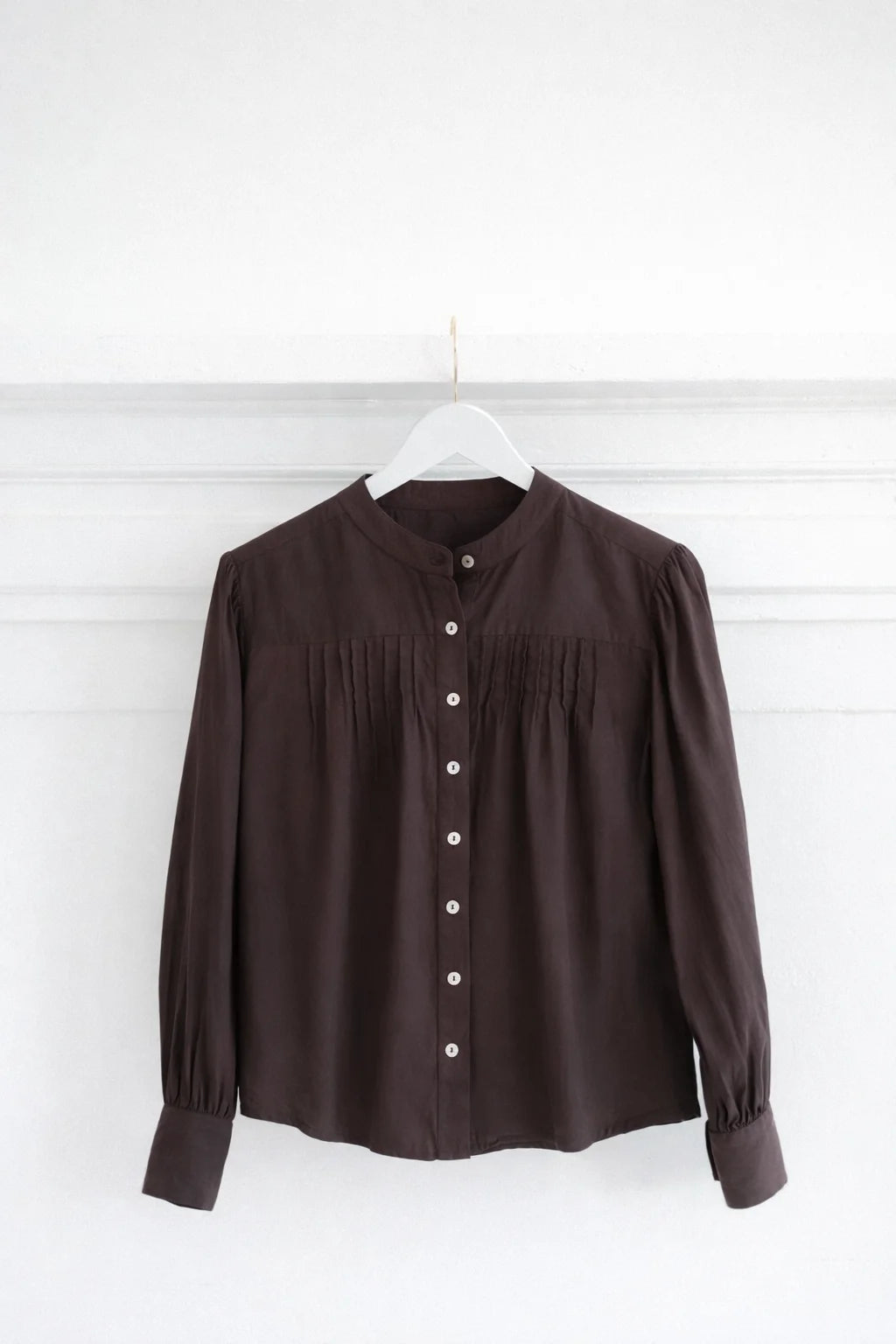 Tatum James: Mallory Blouse - Brown