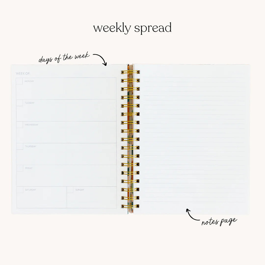 Undated Planner, Mill and Meadow