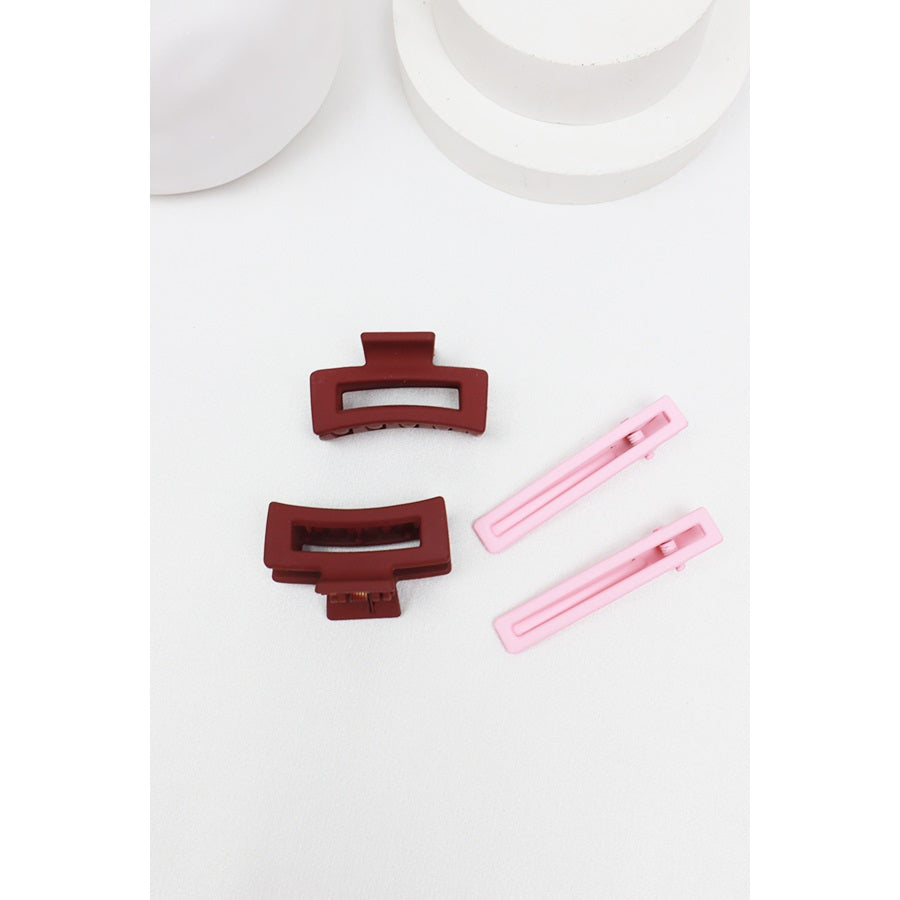 Mini Rectangle Clip Claw Set