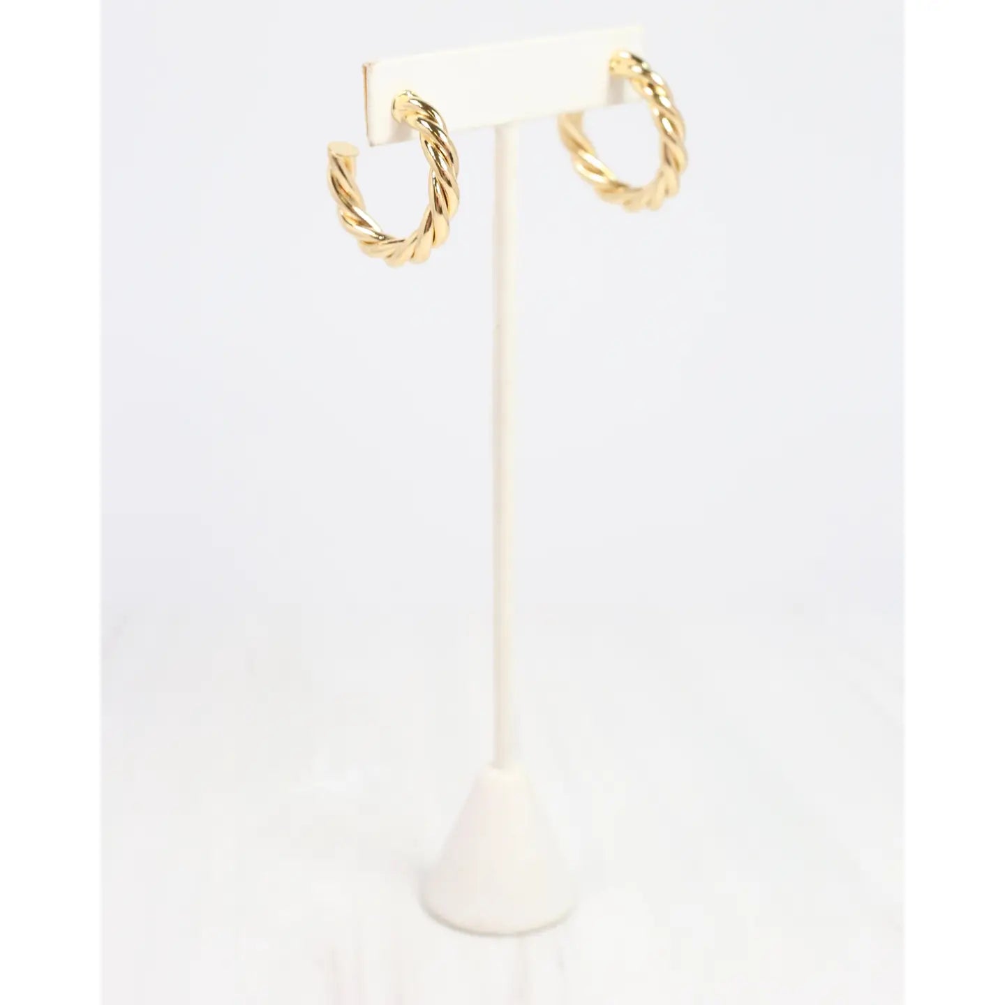 Caroline Hill: Audrey Twisted Hoop Earring