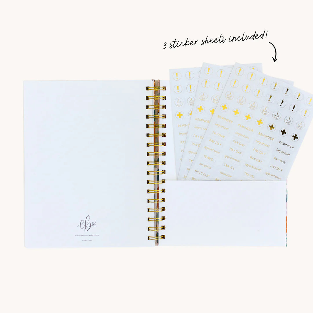 Undated Planner, Mill and Meadow