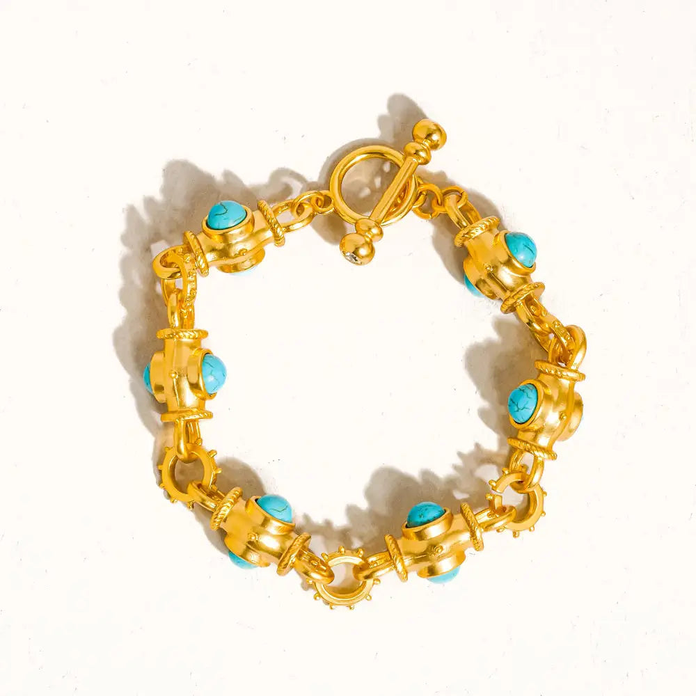 Flanerie: Atley Vintage Turquoise Bracelet