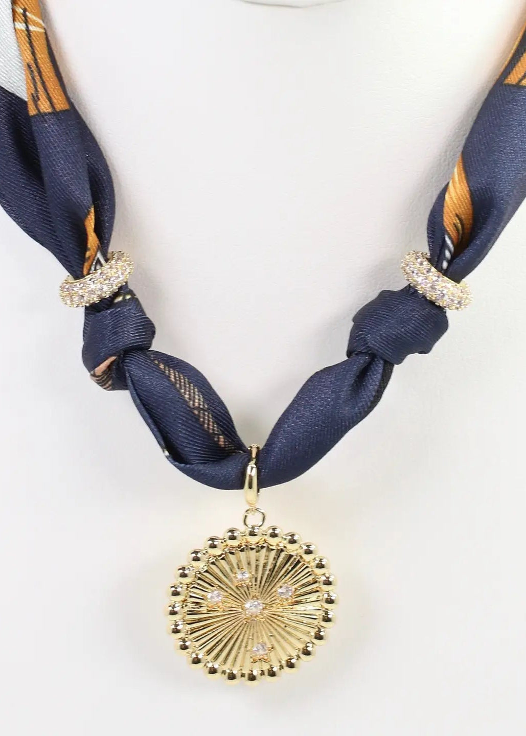 Caroline Hill: Shannon Scarf Charm Necklace