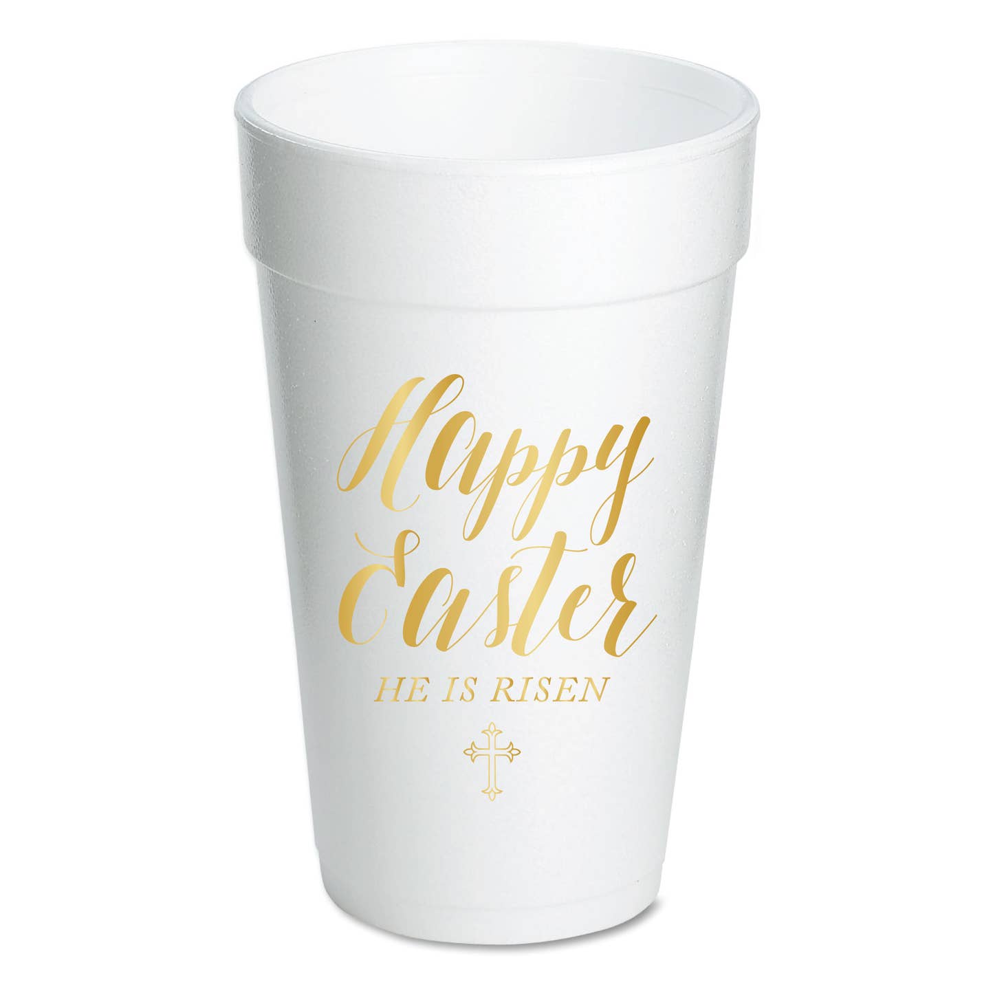 He Is Risen Foam Cups