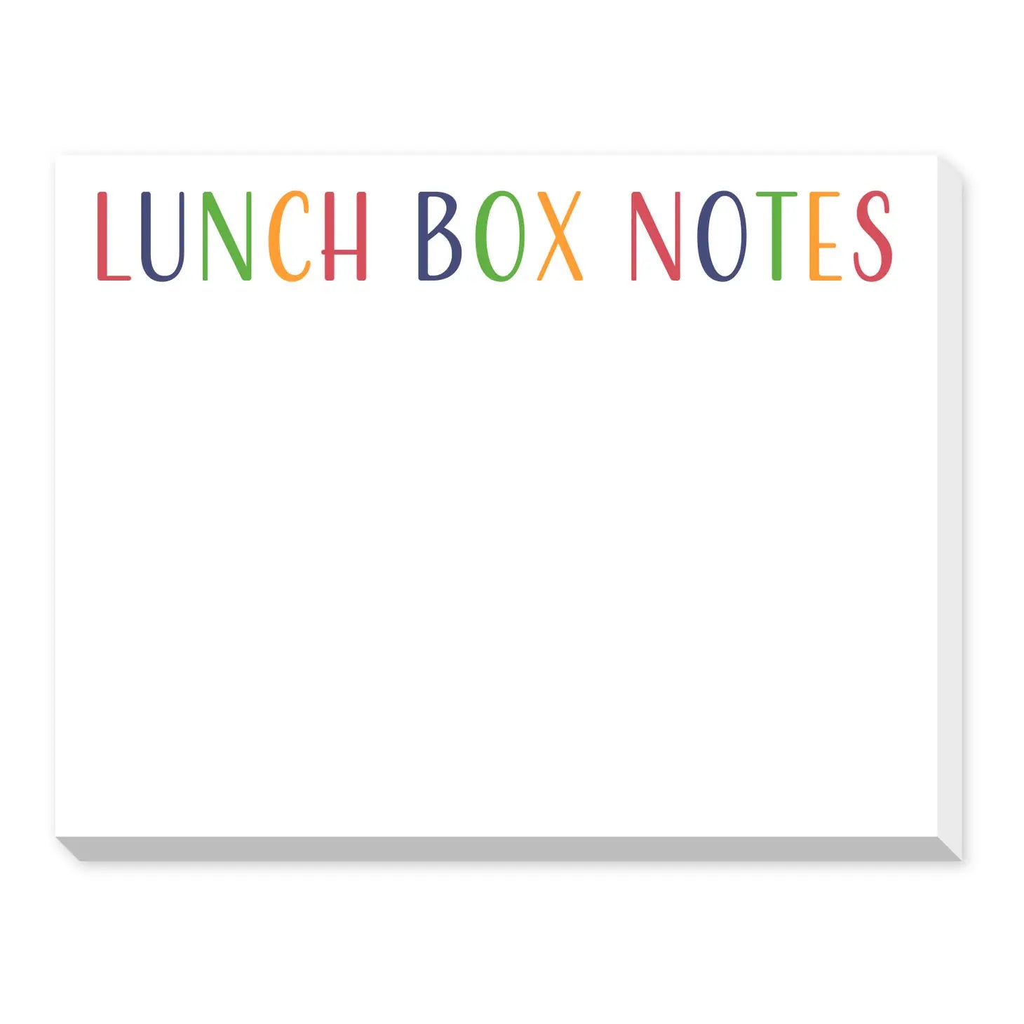 Lunchbox Notes Dittie Notepad