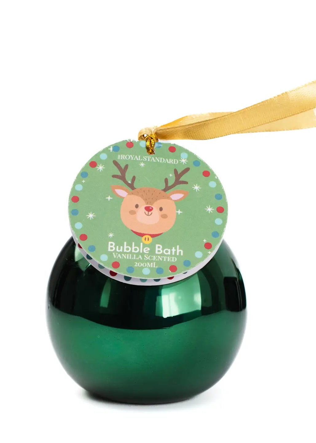 Jingle Reindeer Bubble Bath Ornament