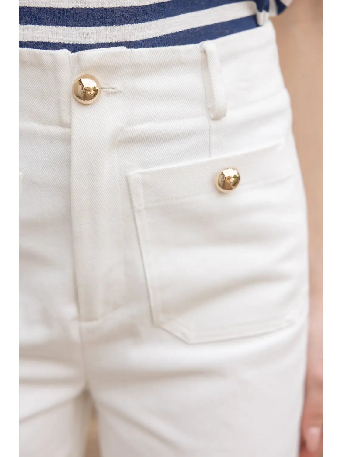 Candace White Pants