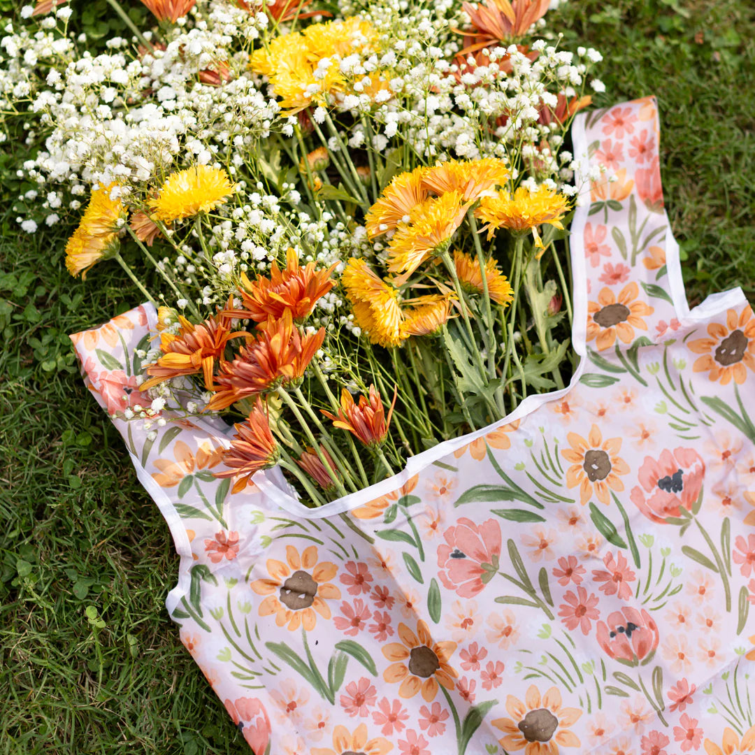 Reusable Bag, Sunny Poppies