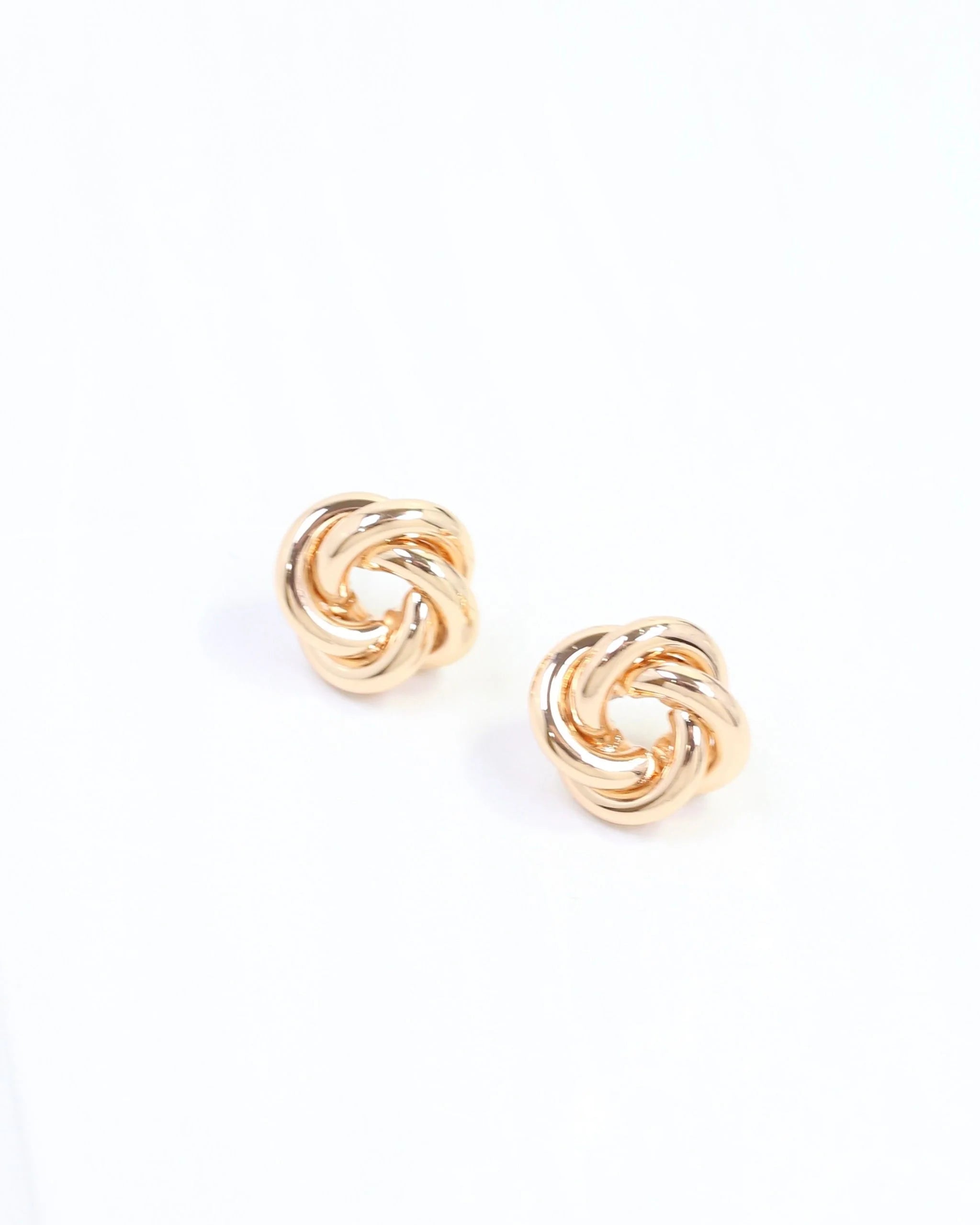 Caroline Hill: Clarke Knot Stud Earrings