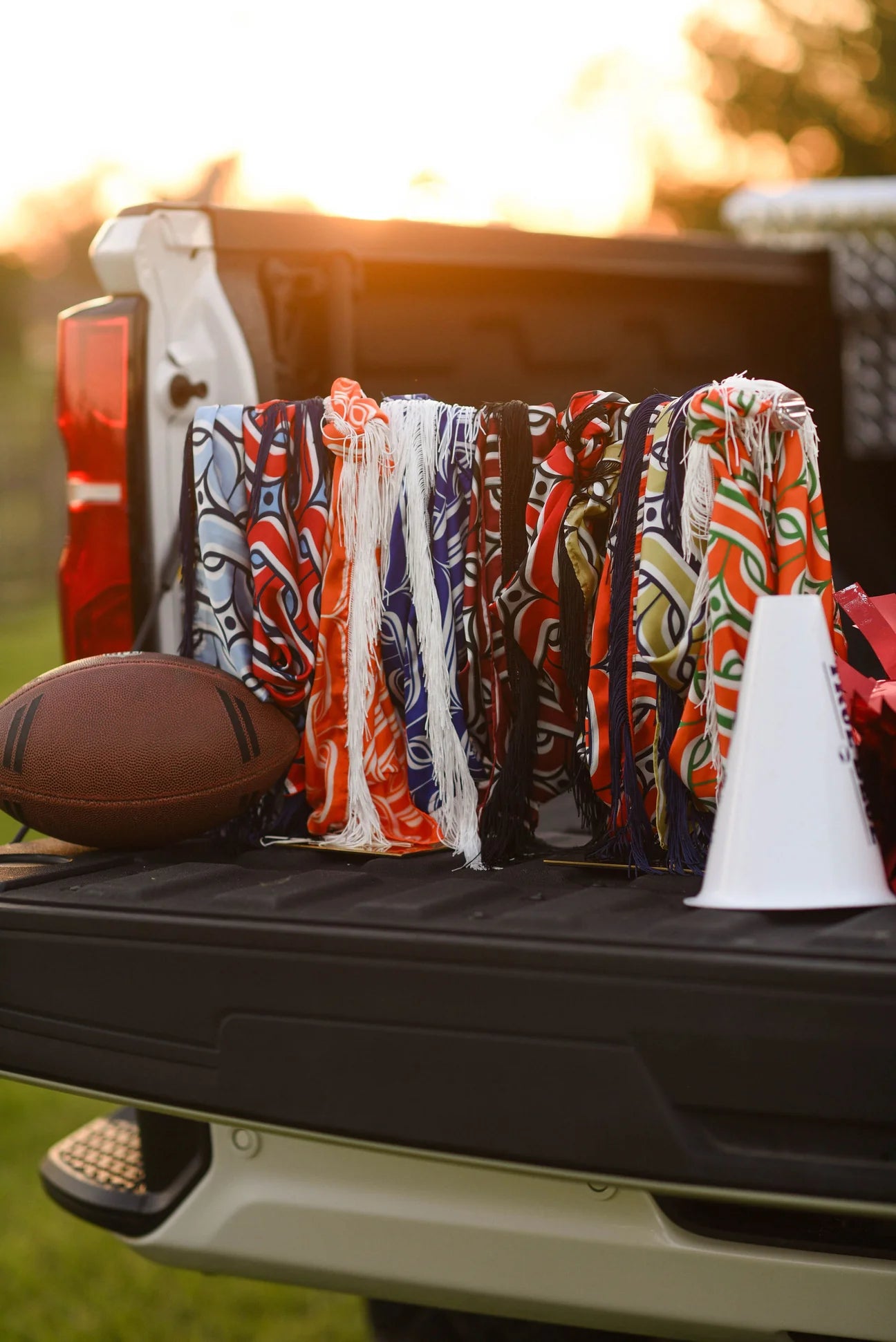 Tatum James: Game Day Fringe Scarf