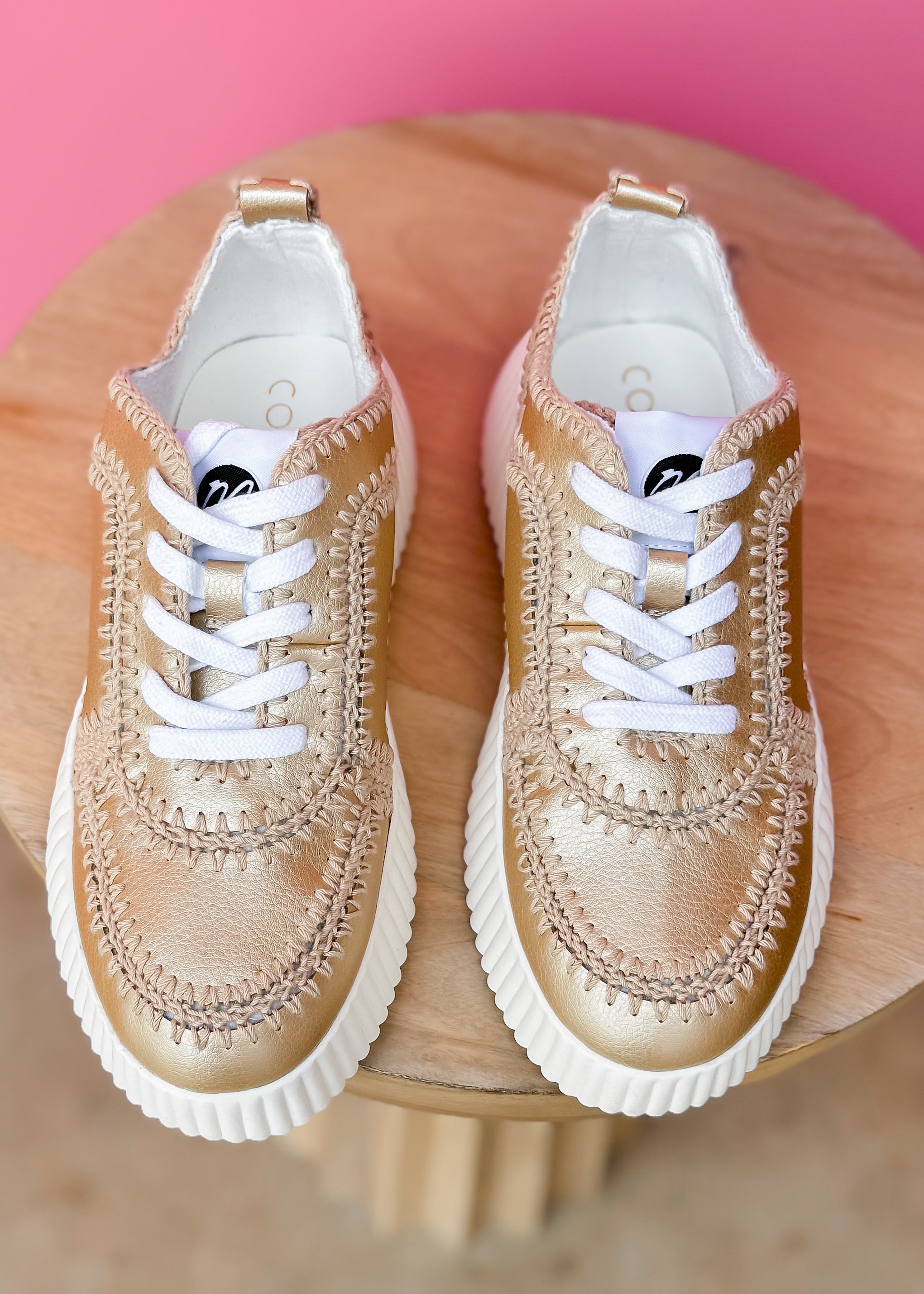 Coconuts X Matisse: Nelson Sneaker, Gold