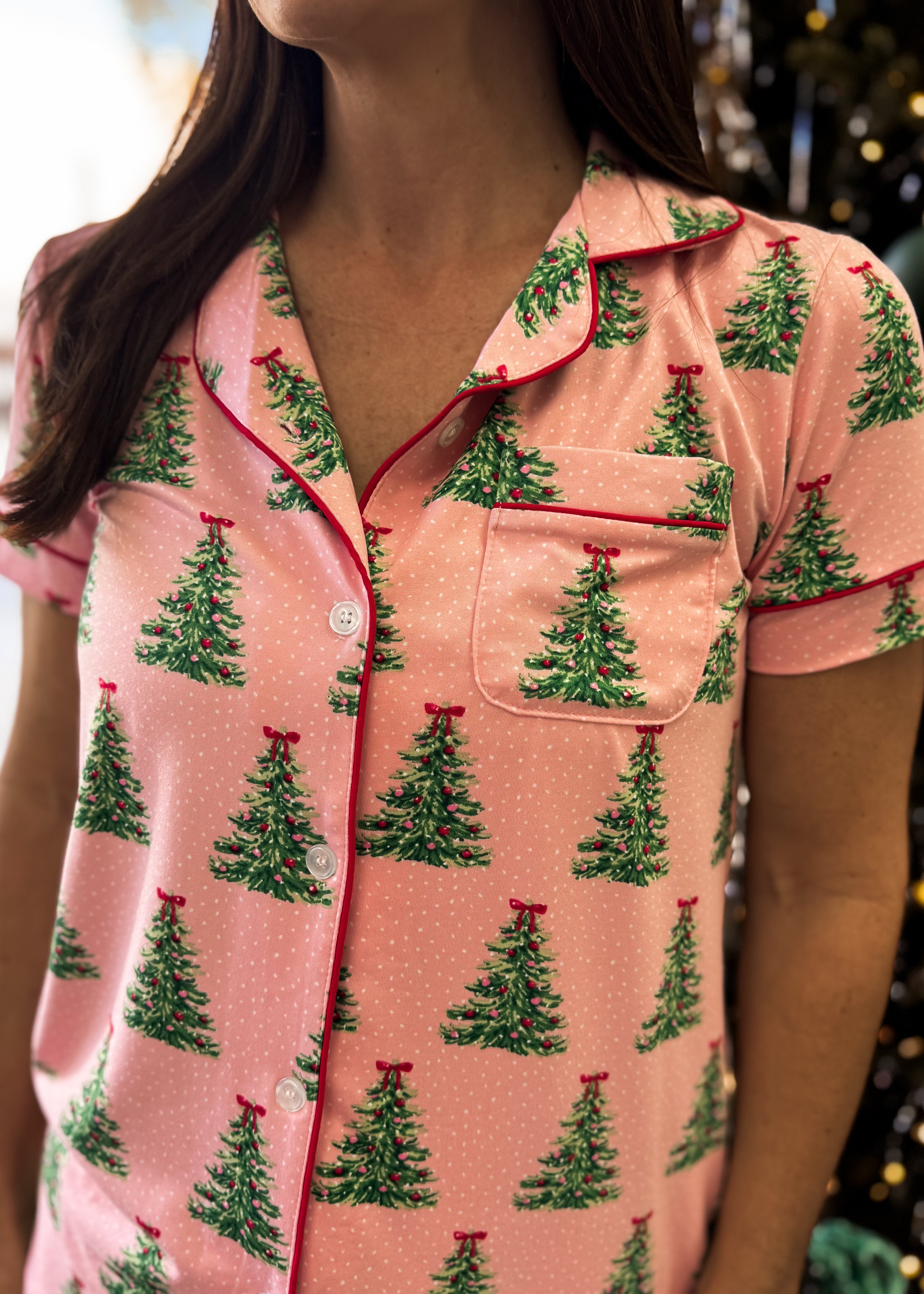 Noelle Tree Sleep Top