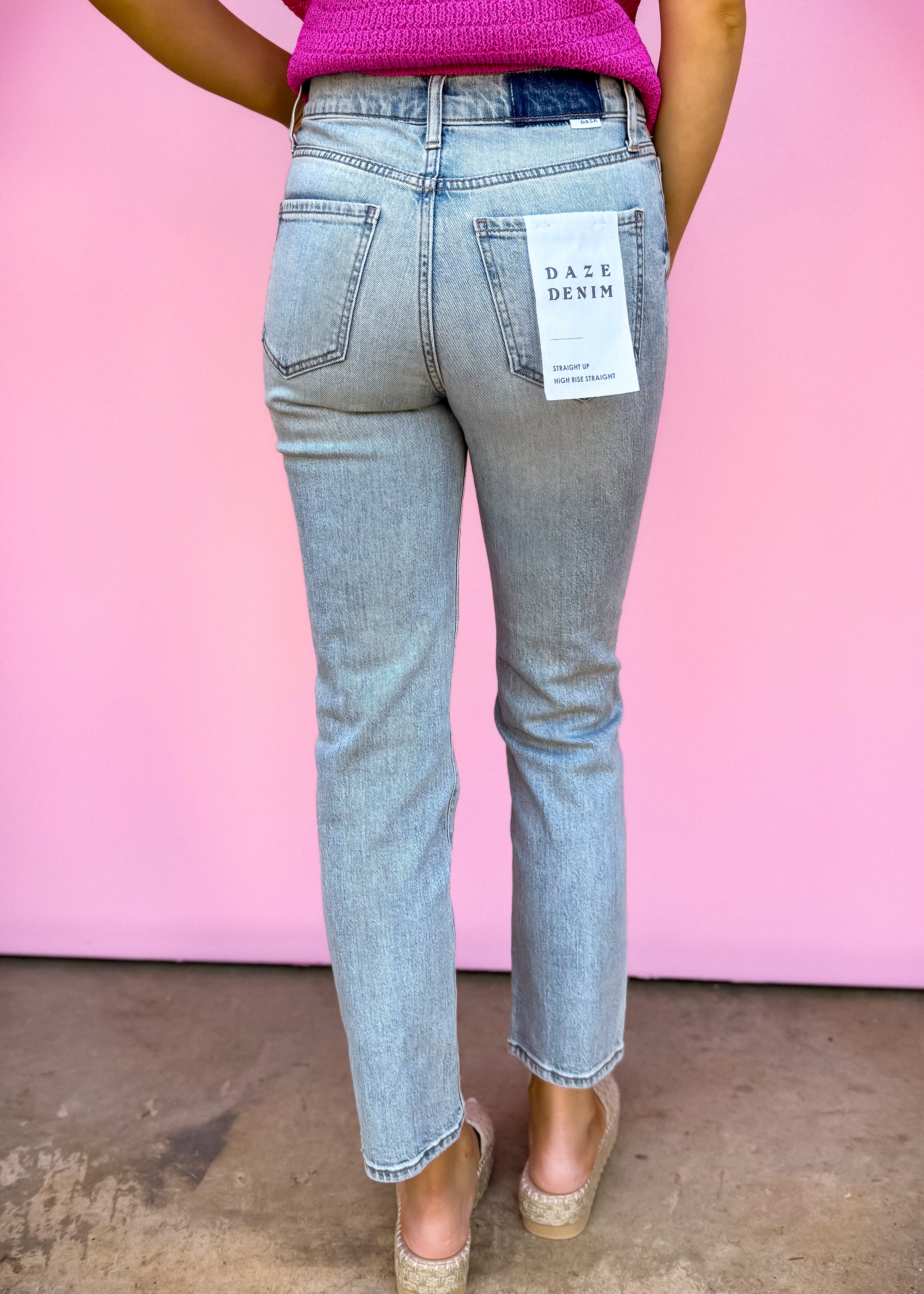 Daze Denim: Straight Up High Rise, High Key