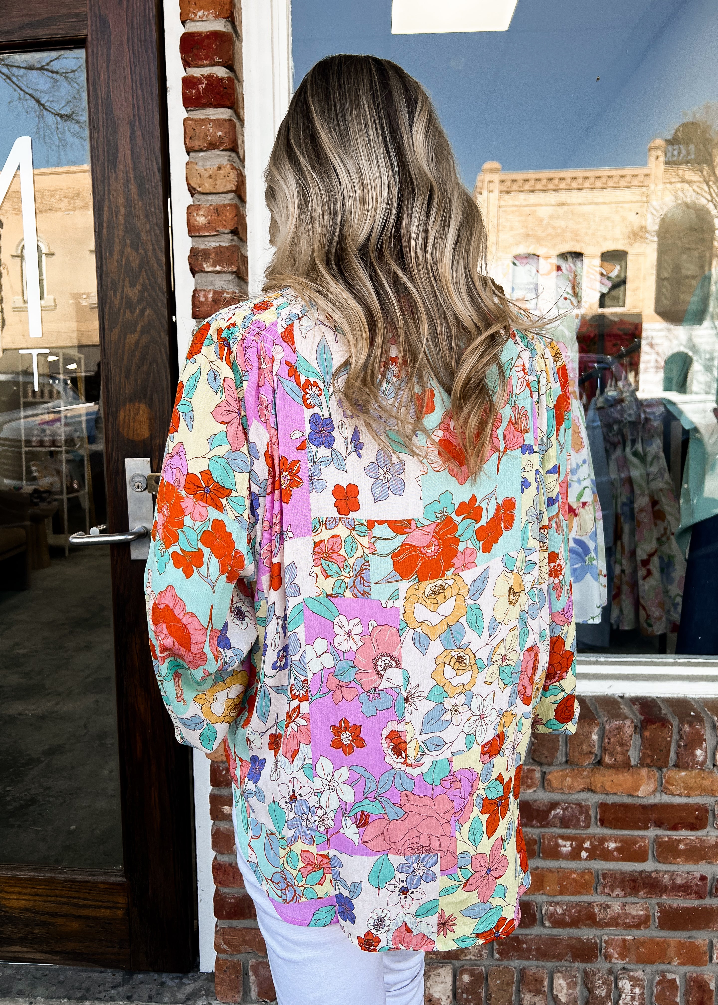Patty Printed Blouse