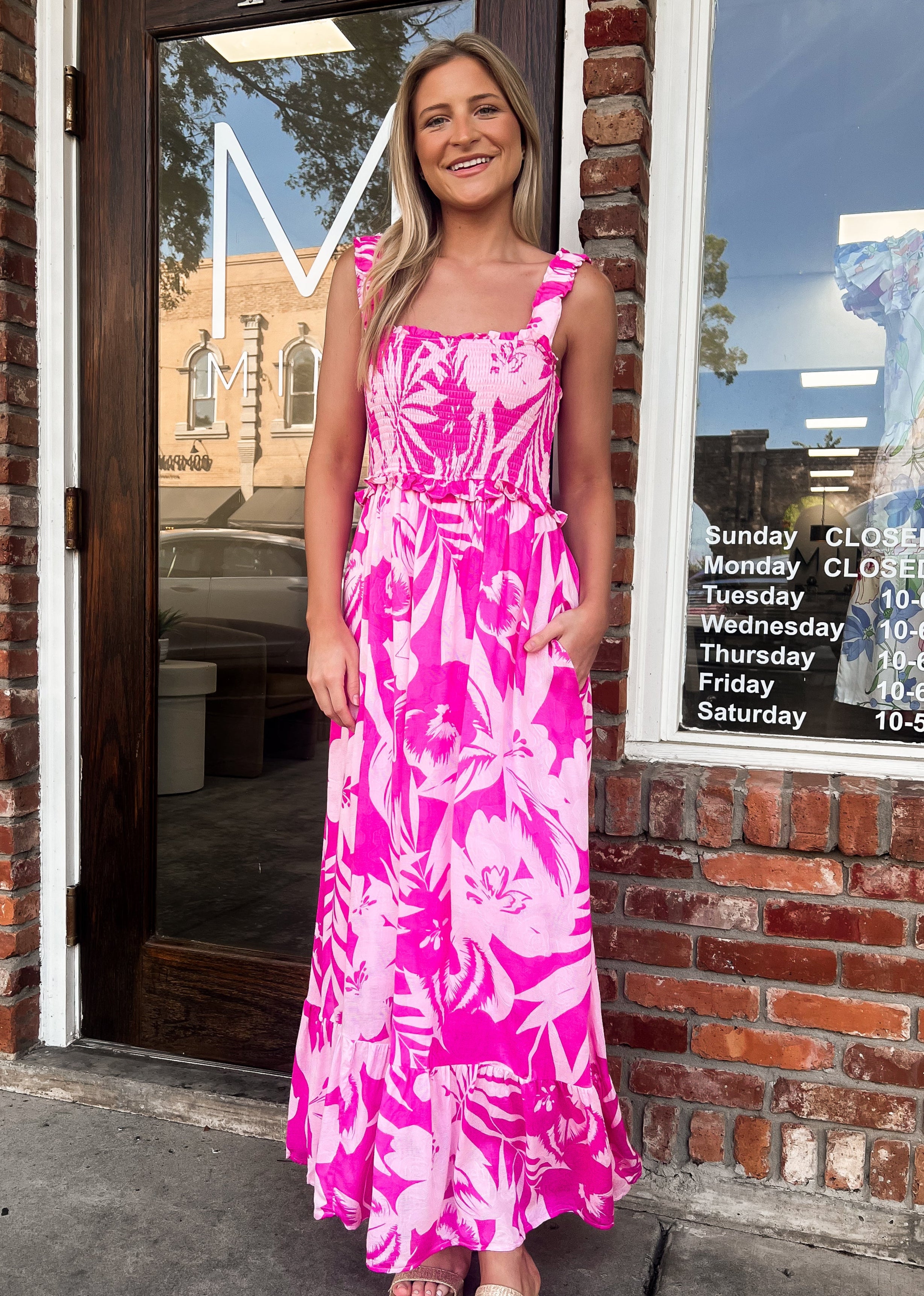 Eloise Smocked Maxi Dress