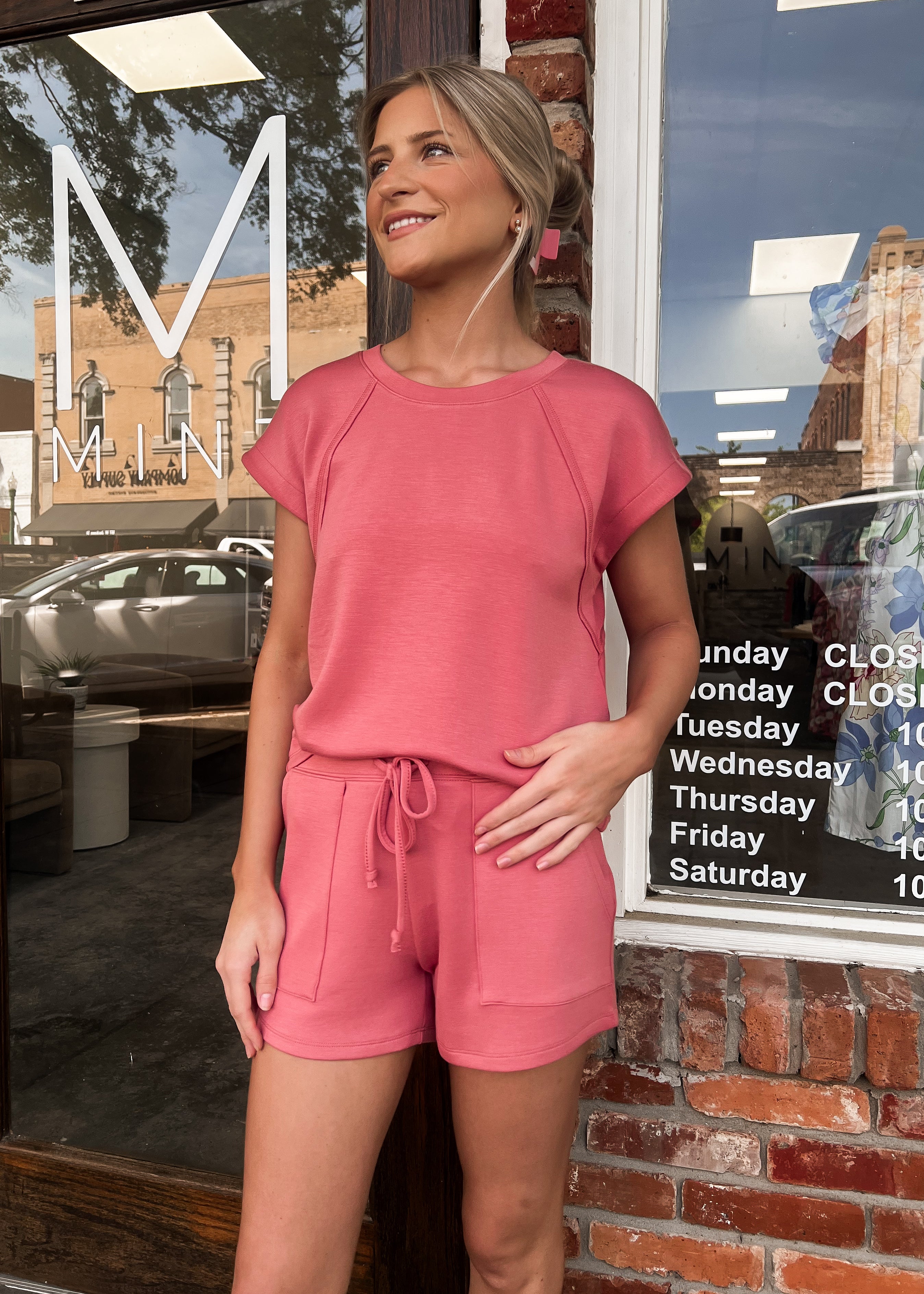 Softies: PureDream Raglan Short Set - Copper Rose