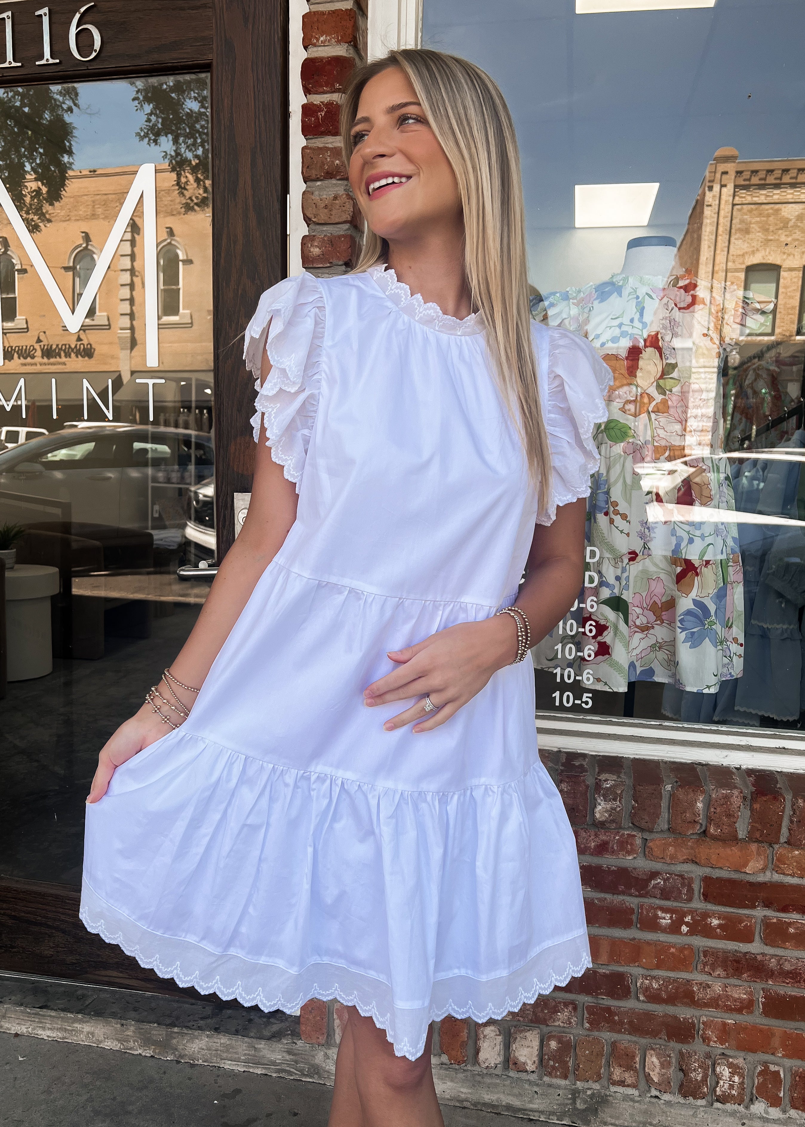 Nora Mini Shift Dress