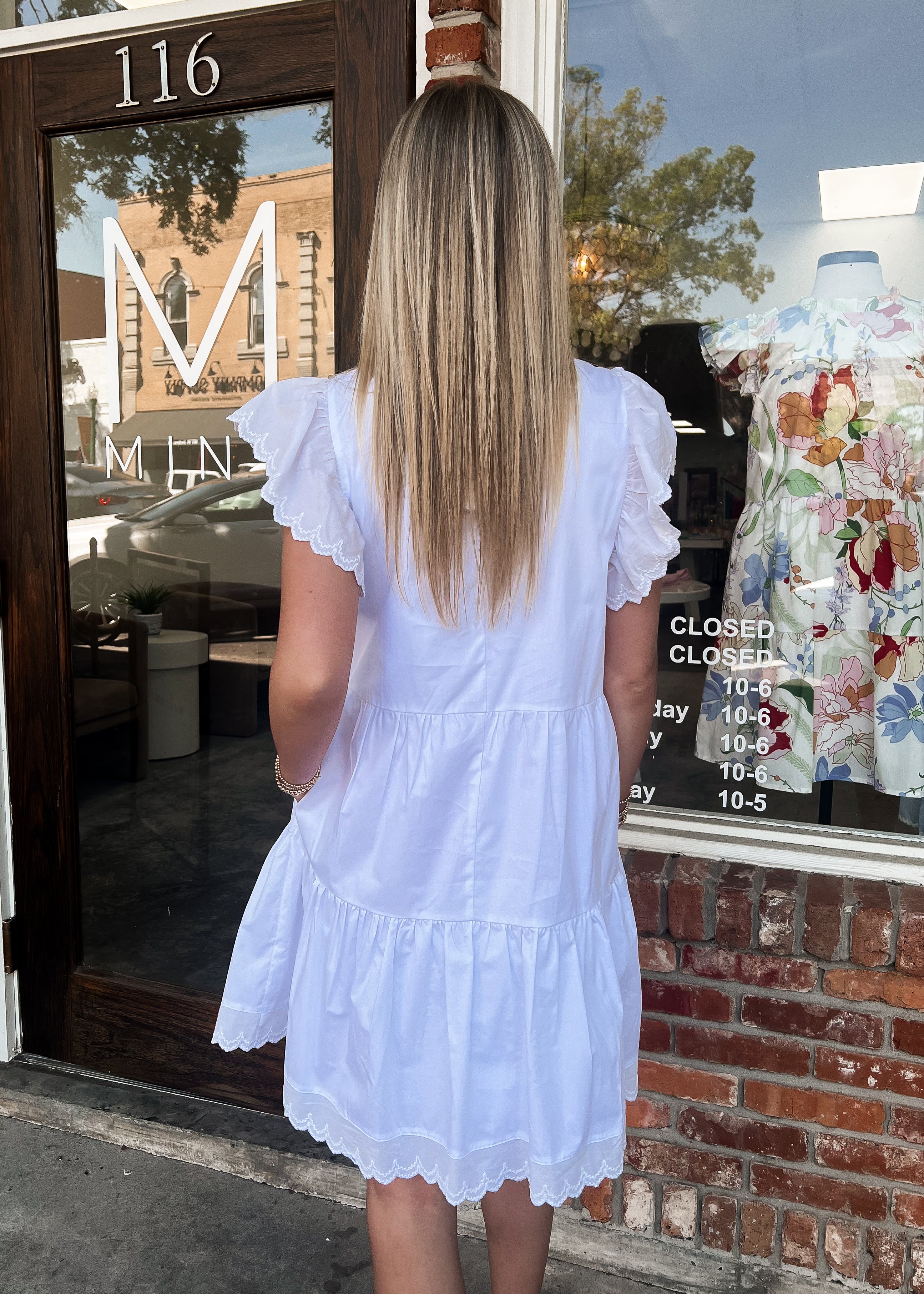Nora Mini Shift Dress