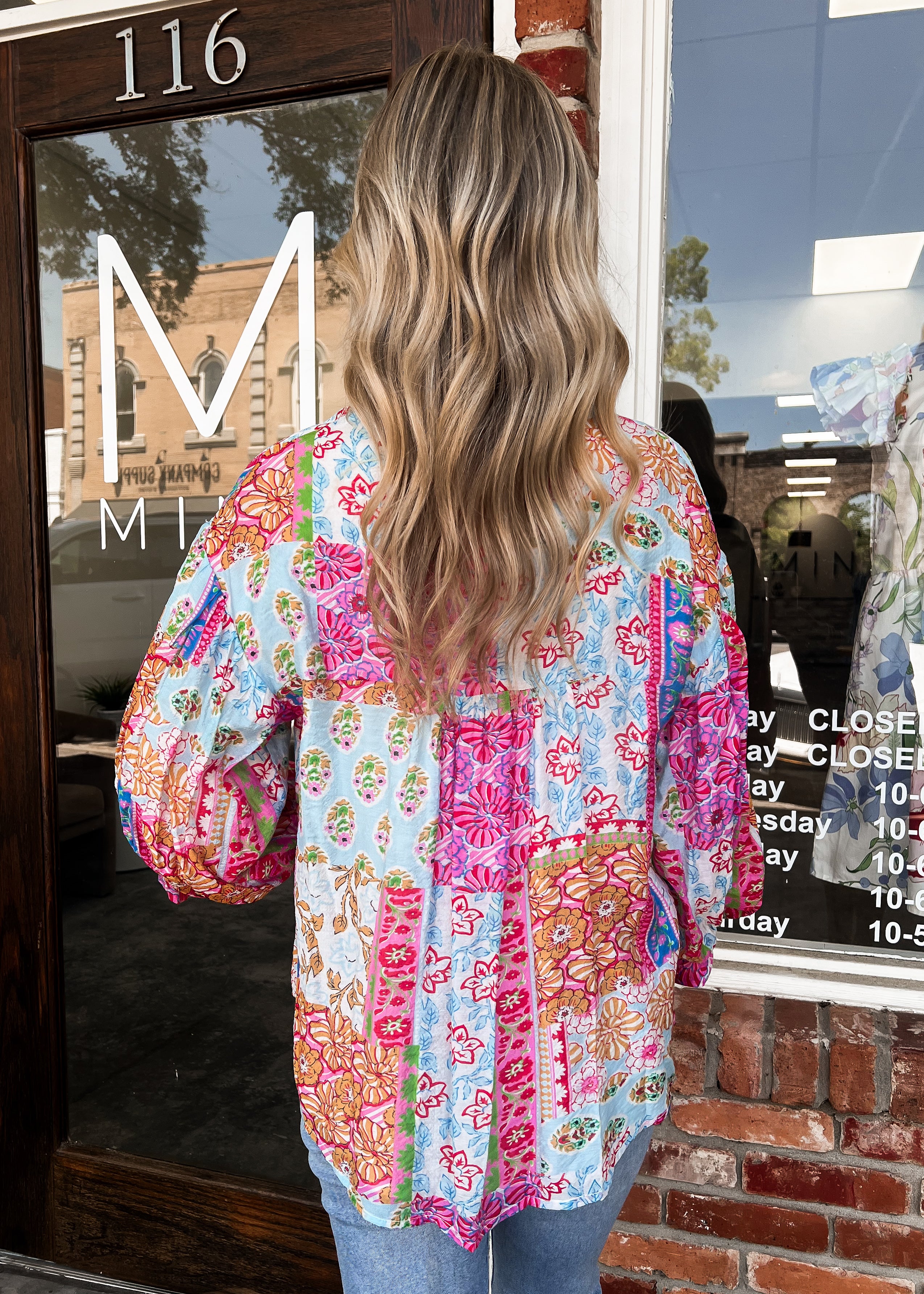 Kelly Bubble Sleeve Blouse