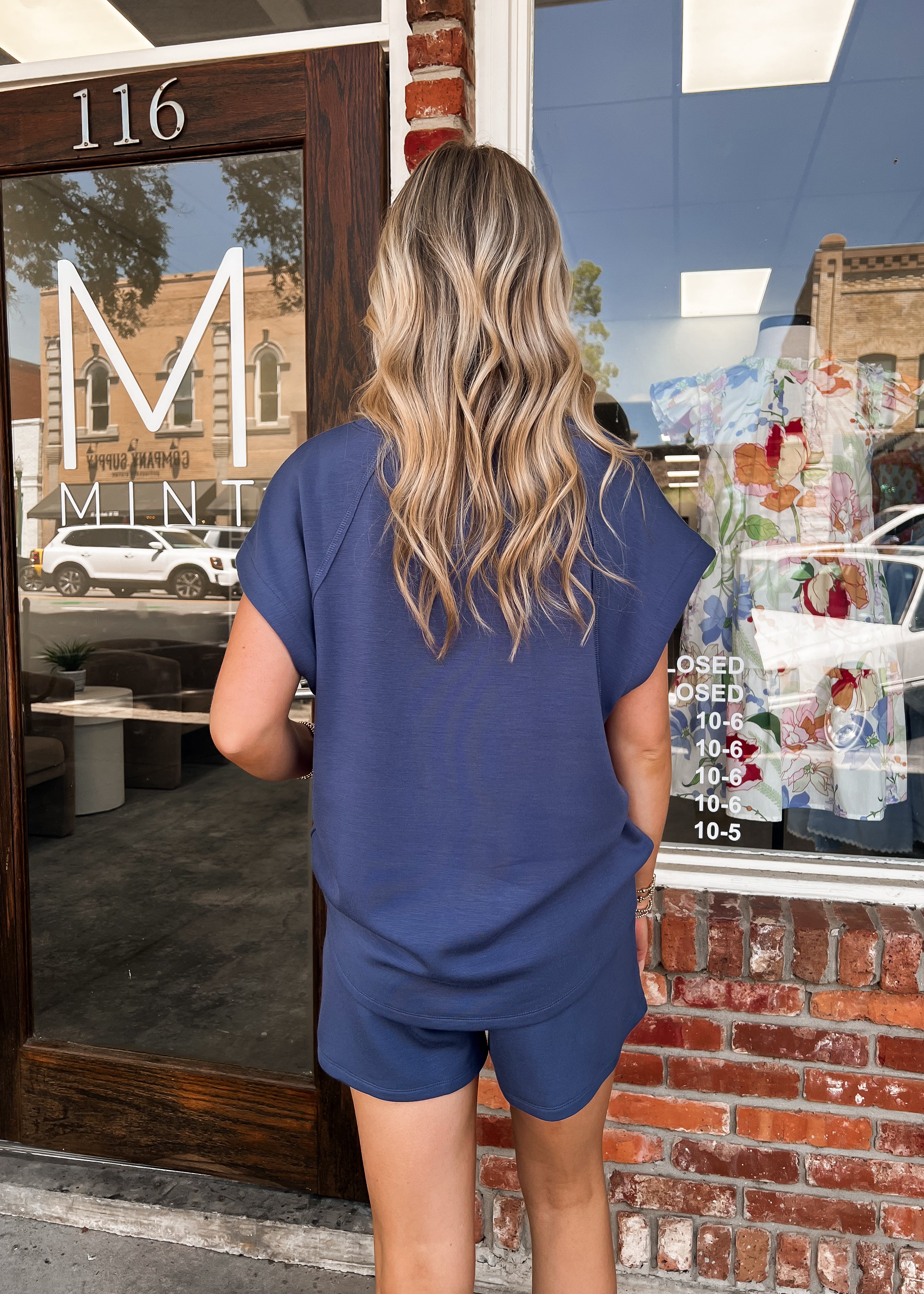 Softies: PureDream Raglan Short Set - Indigo