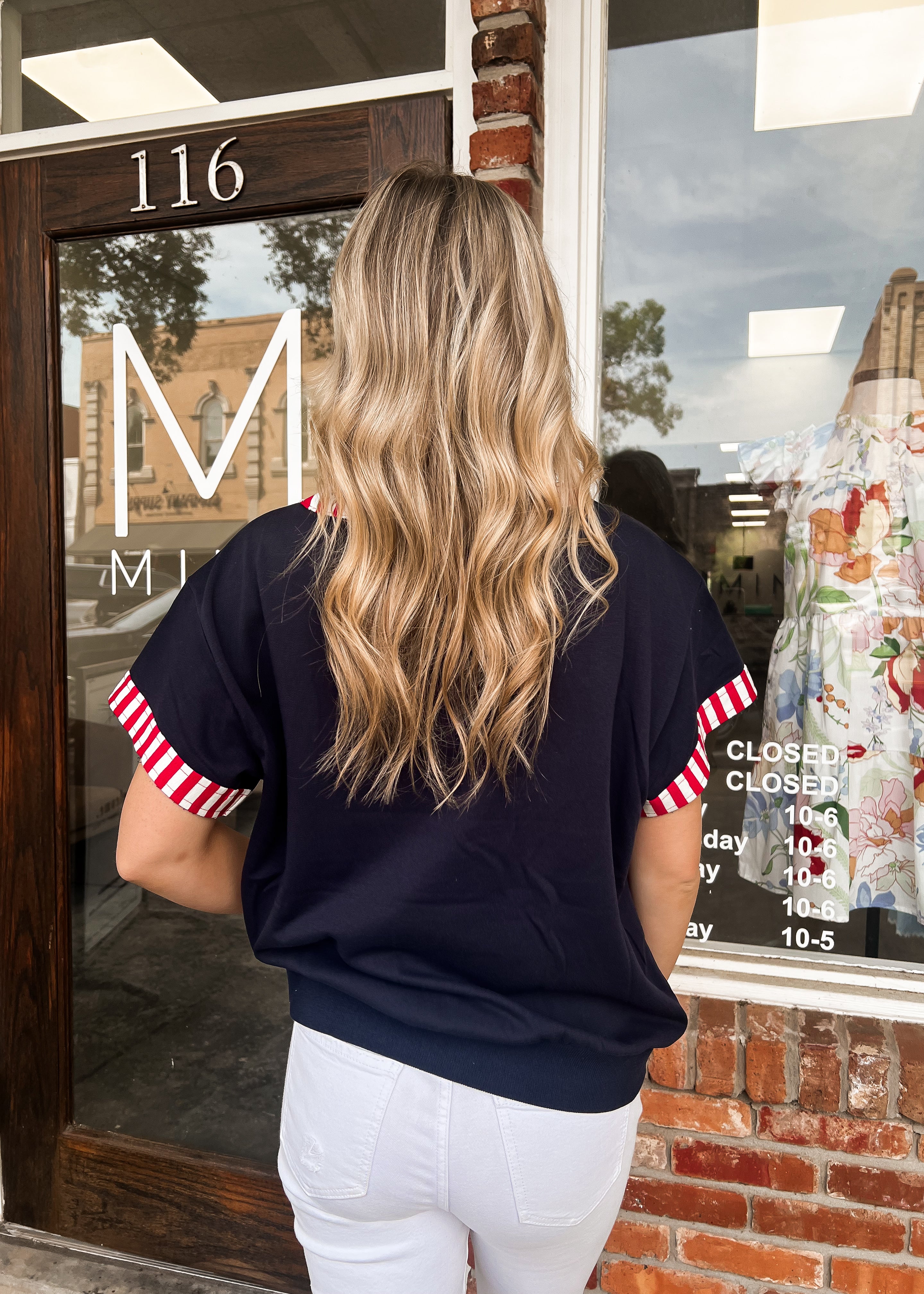 USA Patchwork Top