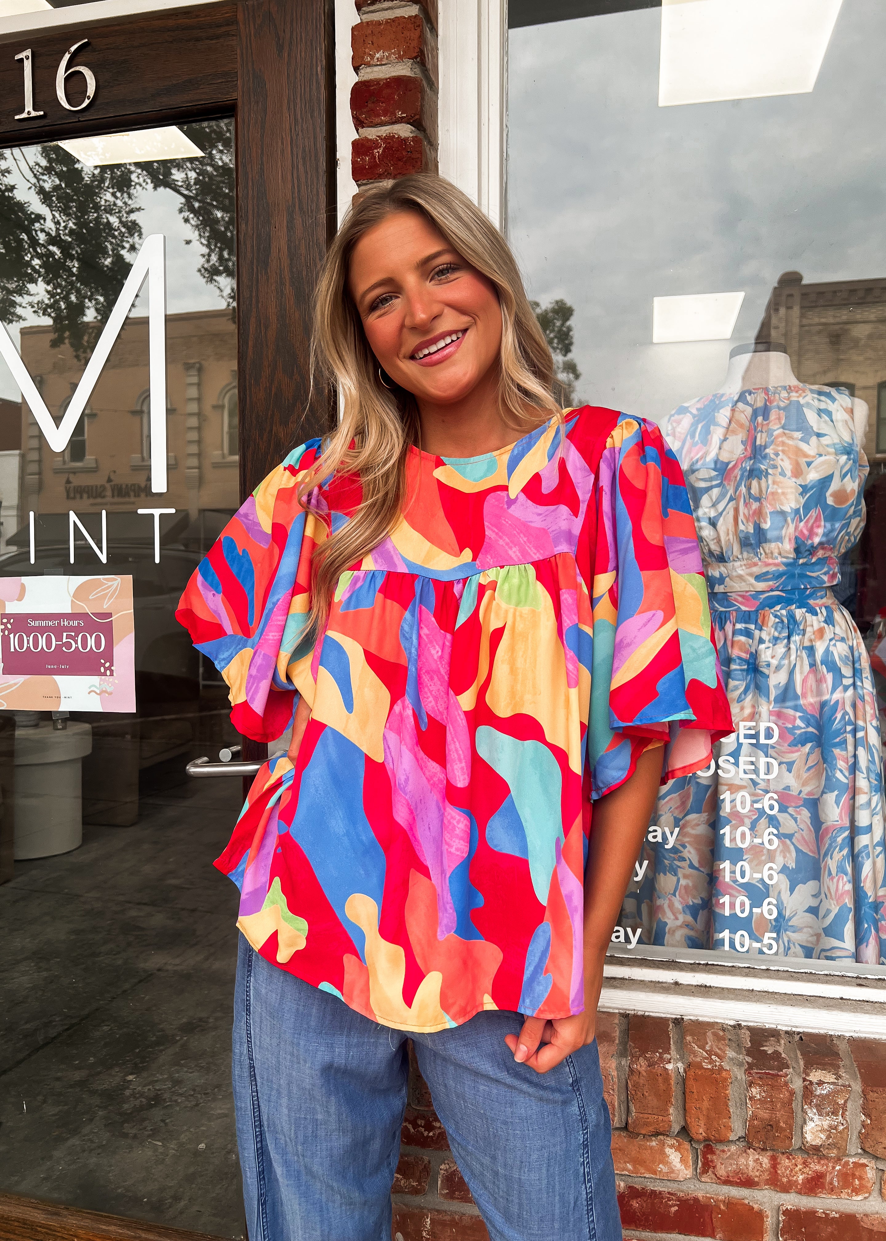 Mandi Printed Top