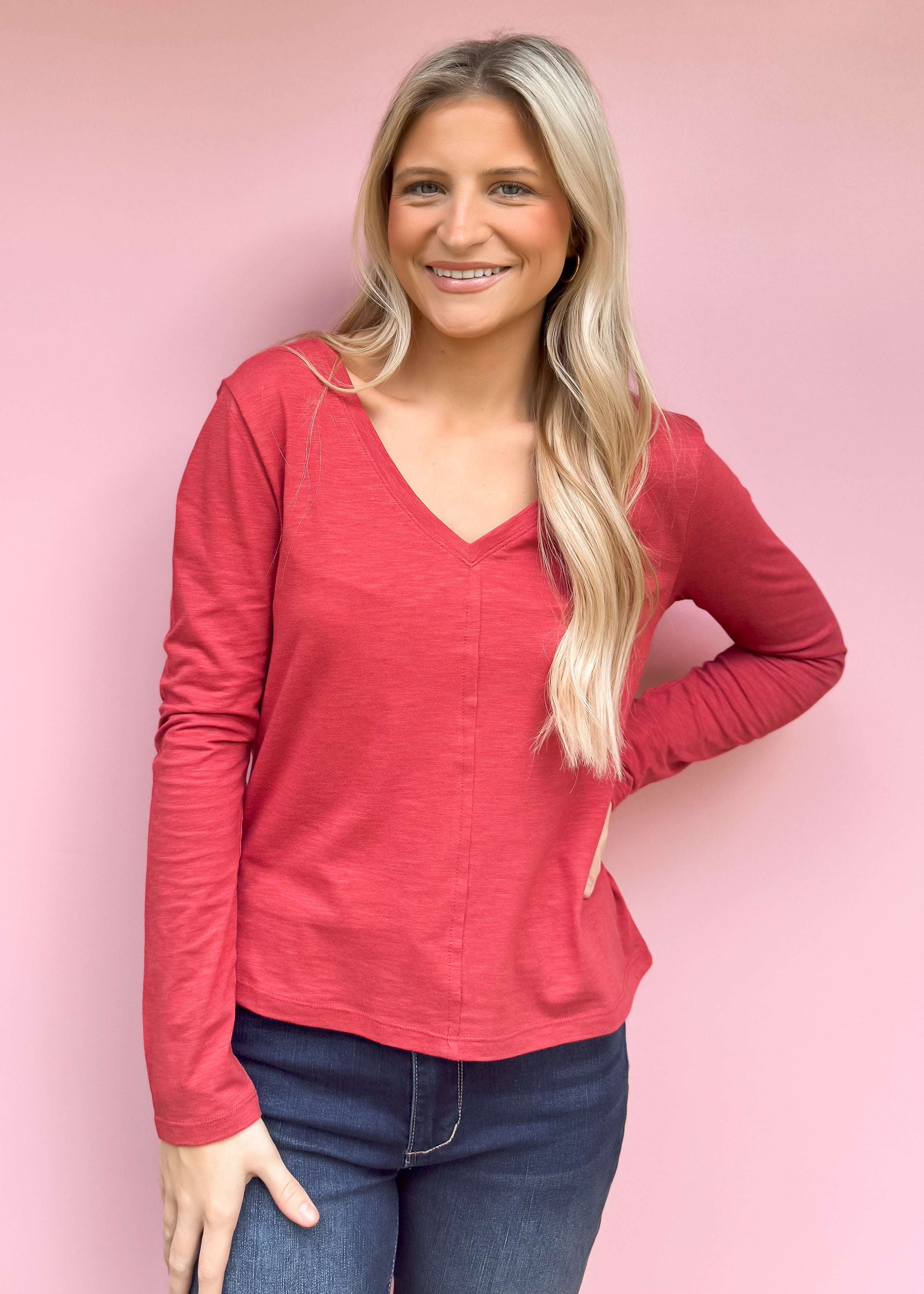 Another Love: Clark Tee, Pomegranate