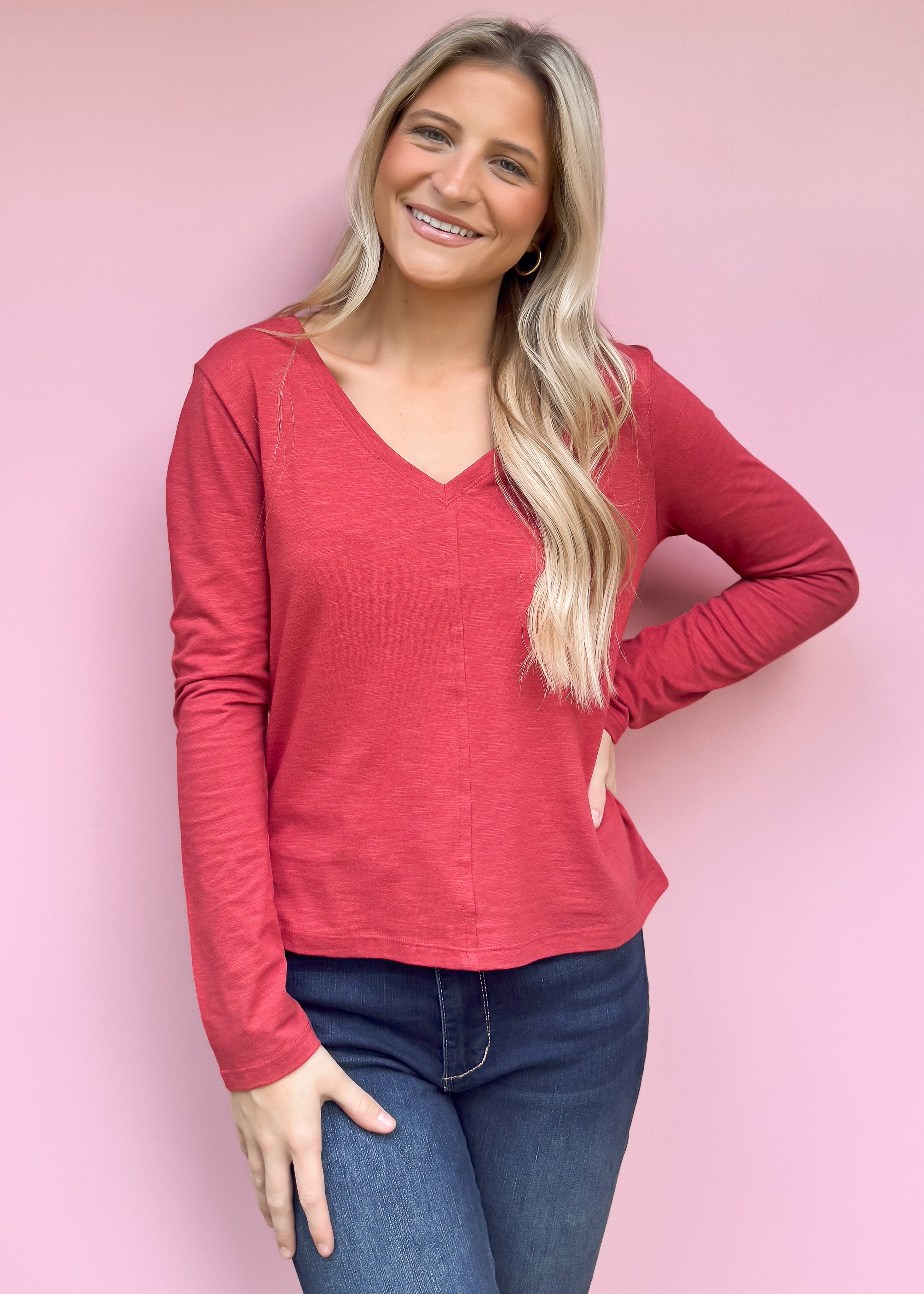 Another Love: Clark Tee, Pomegranate