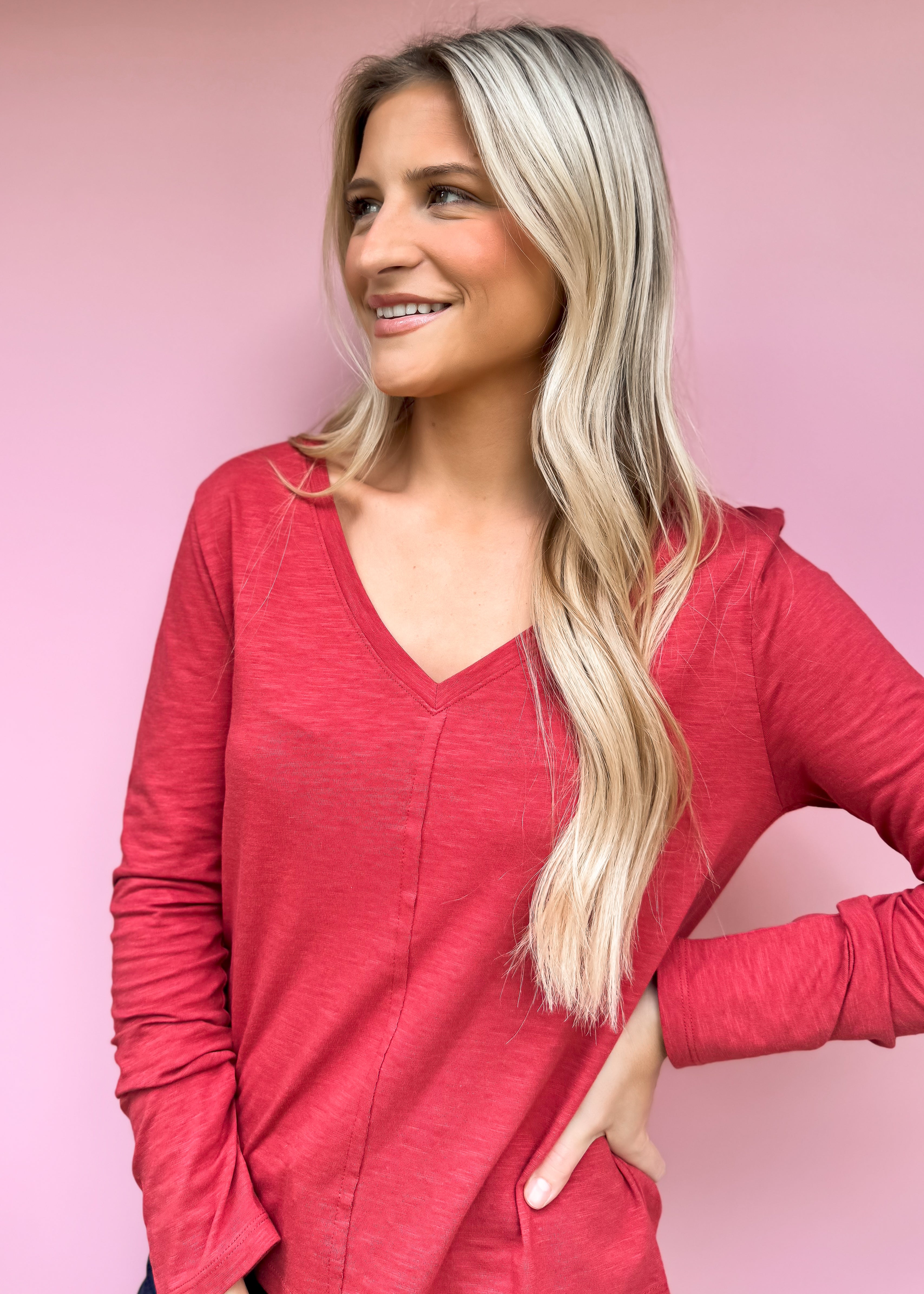 Another Love: Clark Tee, Pomegranate