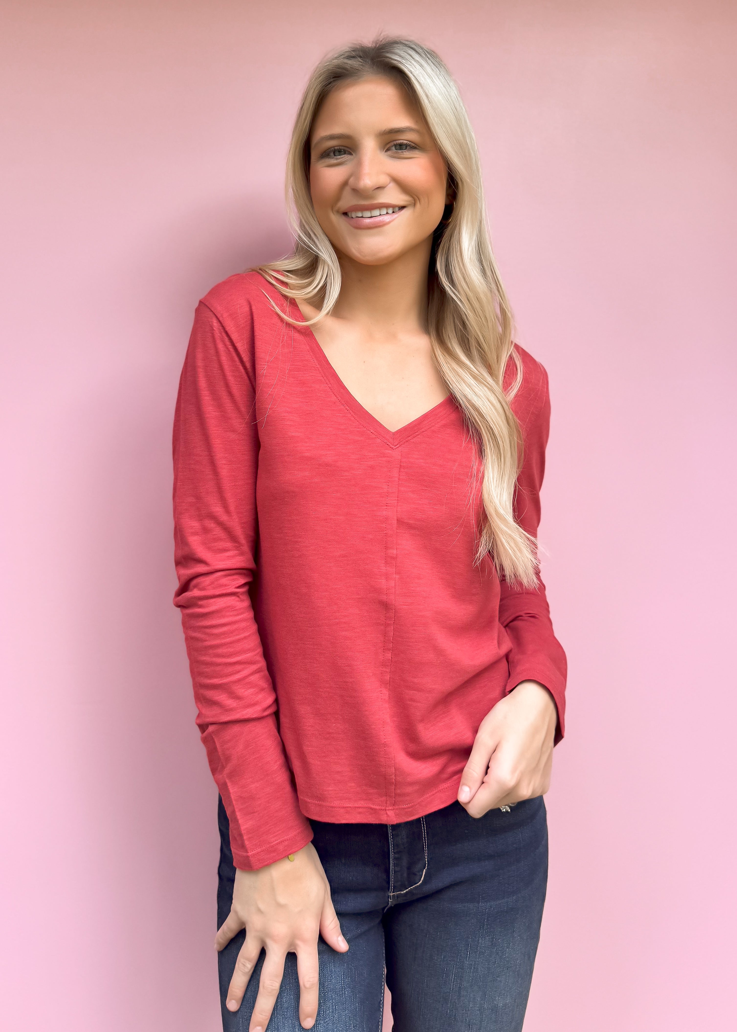 Another Love: Clark Tee, Pomegranate