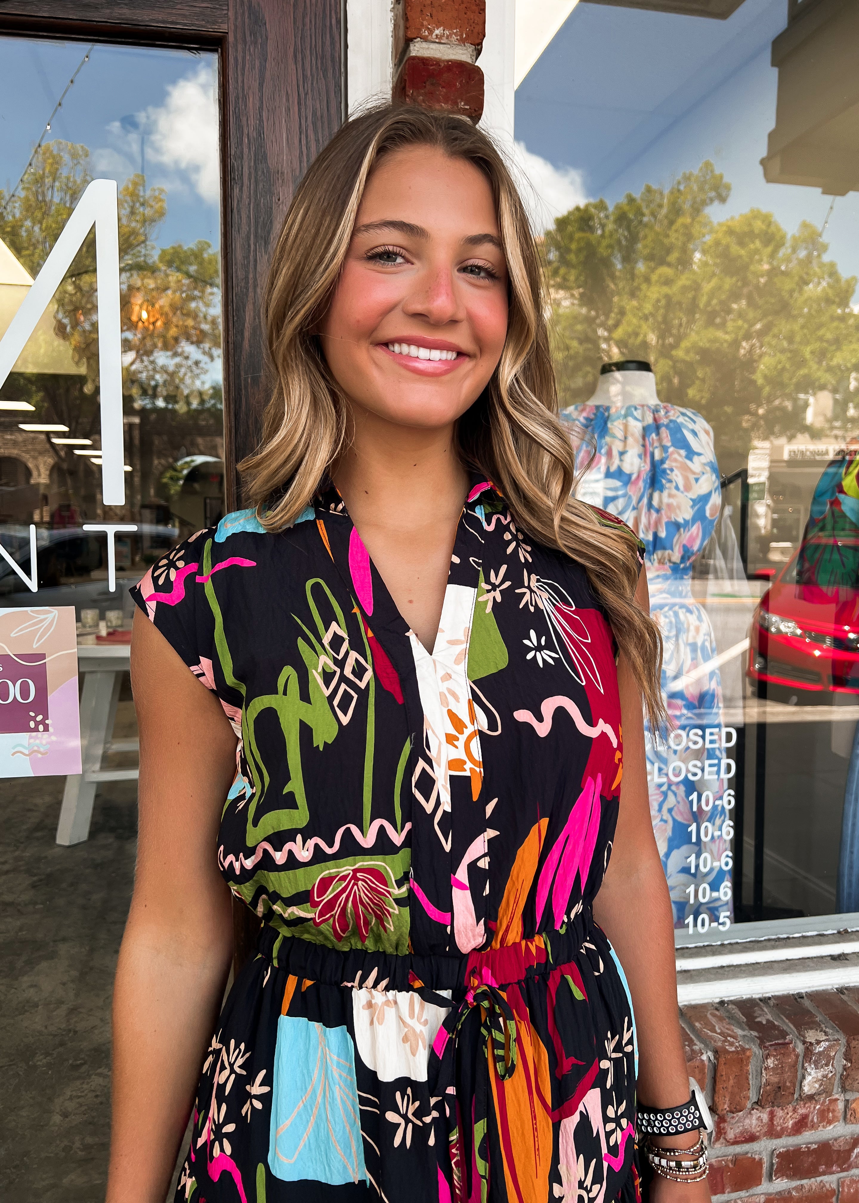 Jamie Multi Color Maxi Dress