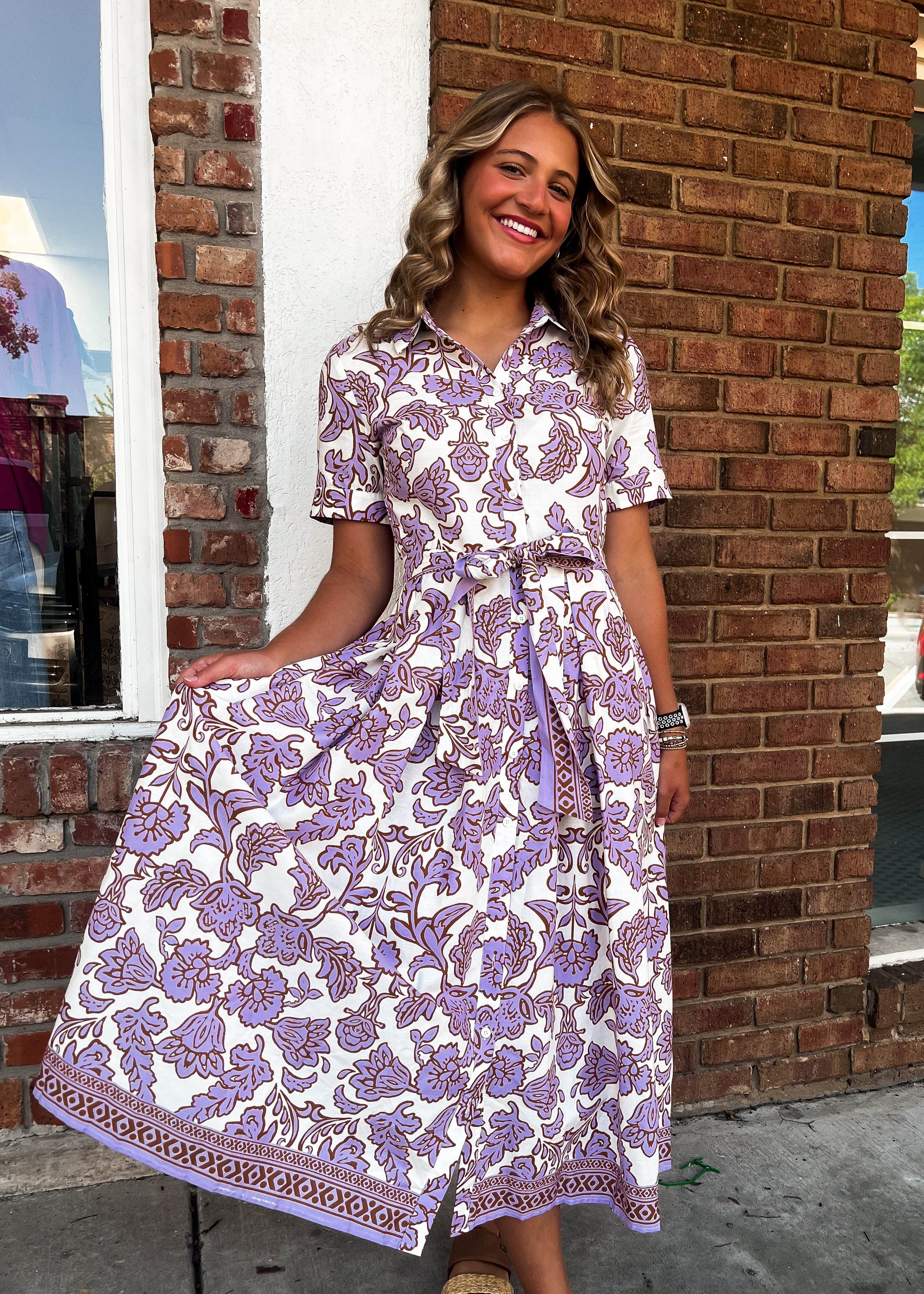Terri Printed Maxi Dress