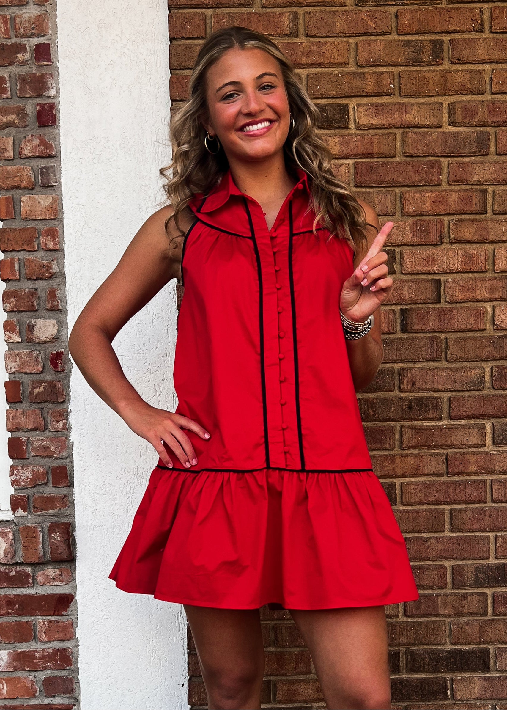 Georgia Red Dress
