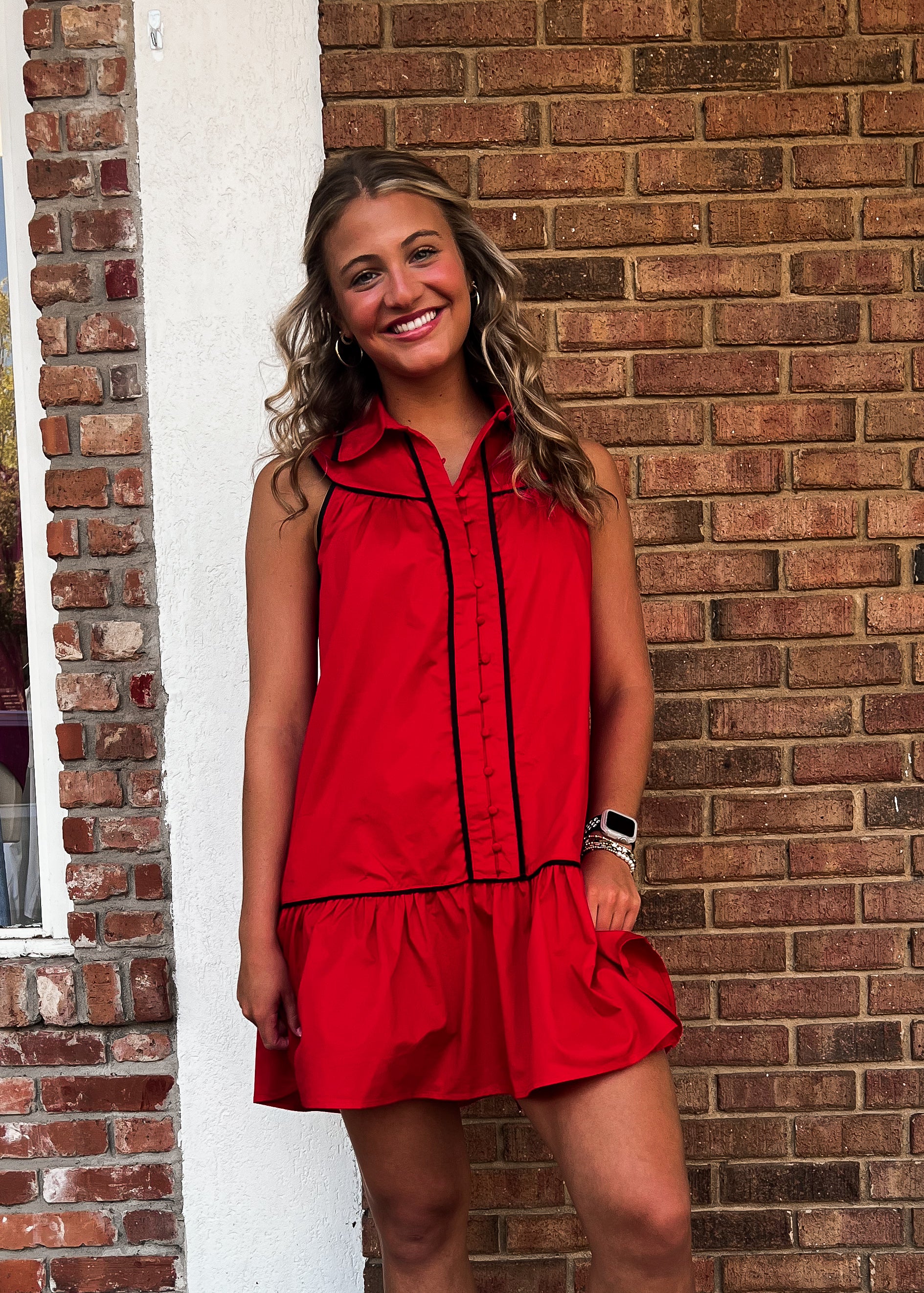 Georgia Red Dress