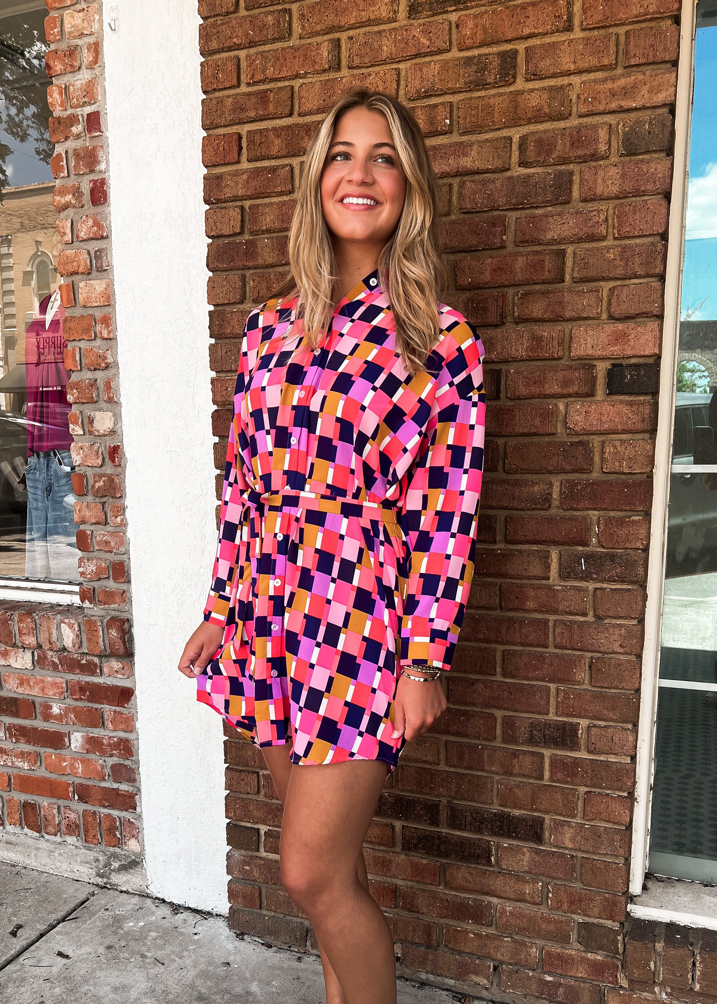 Ronan Check Me Out Dress