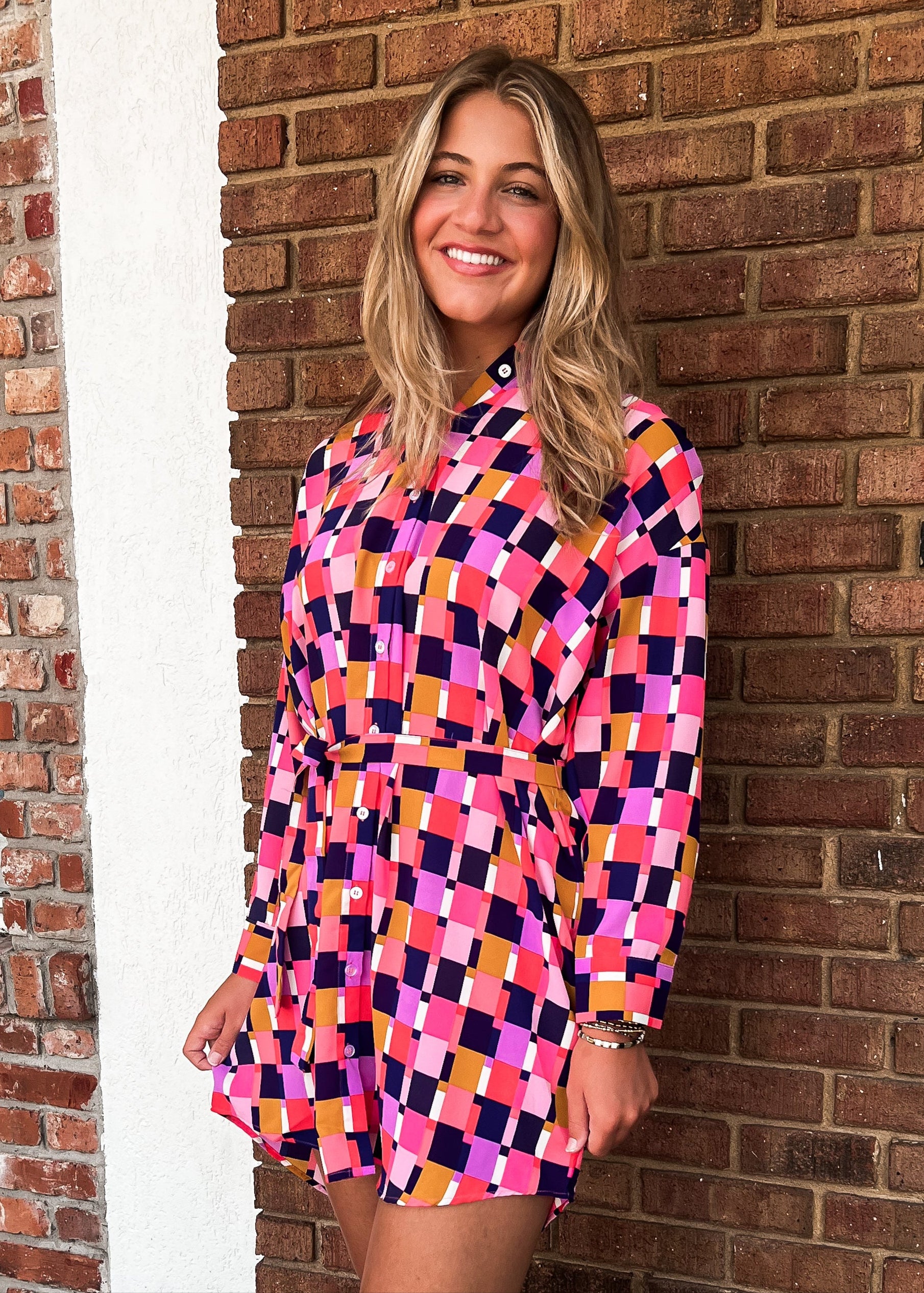 Ronan Check Me Out Dress