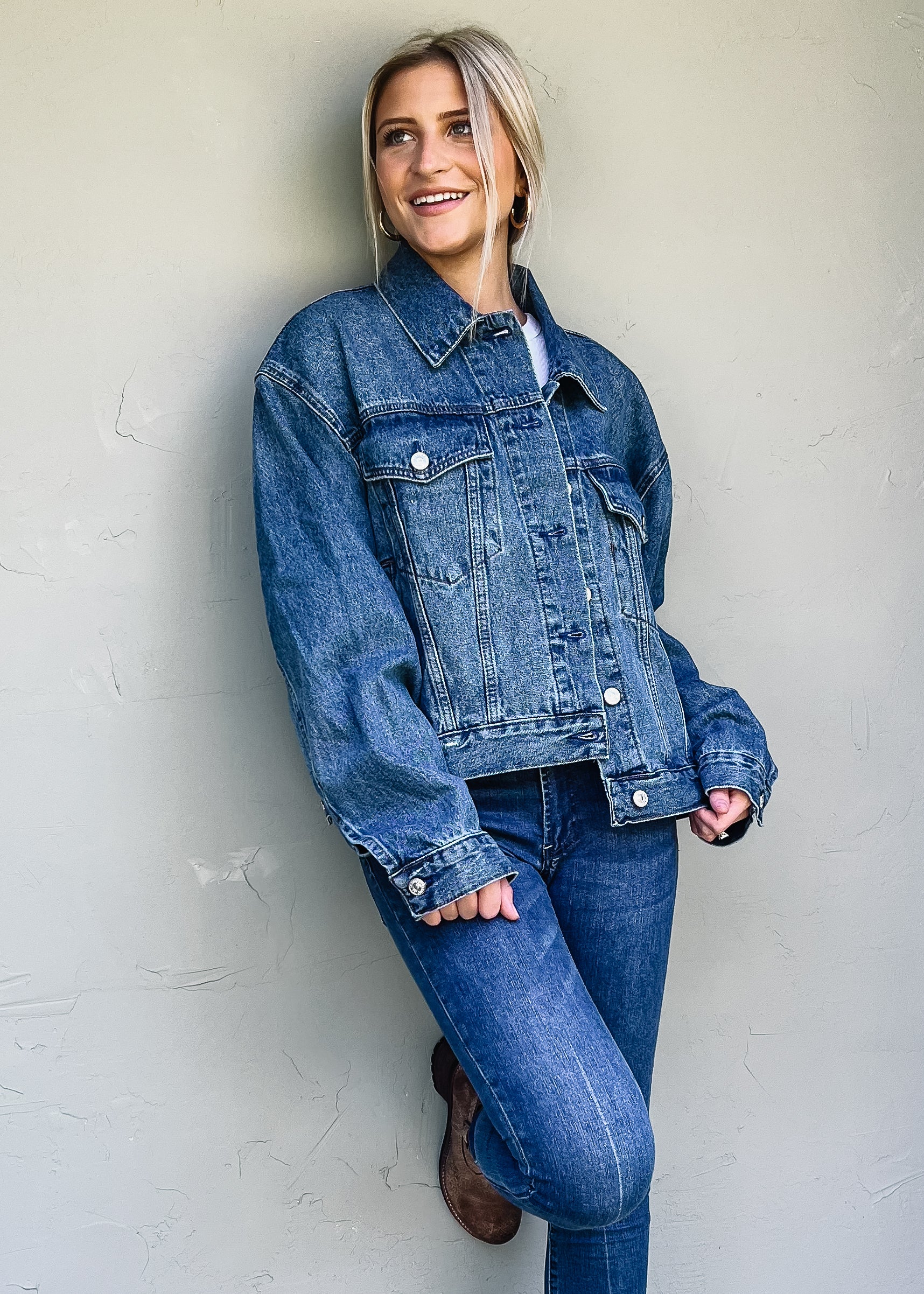 Articles of Society: Houston Boyfriend Denim Jacket