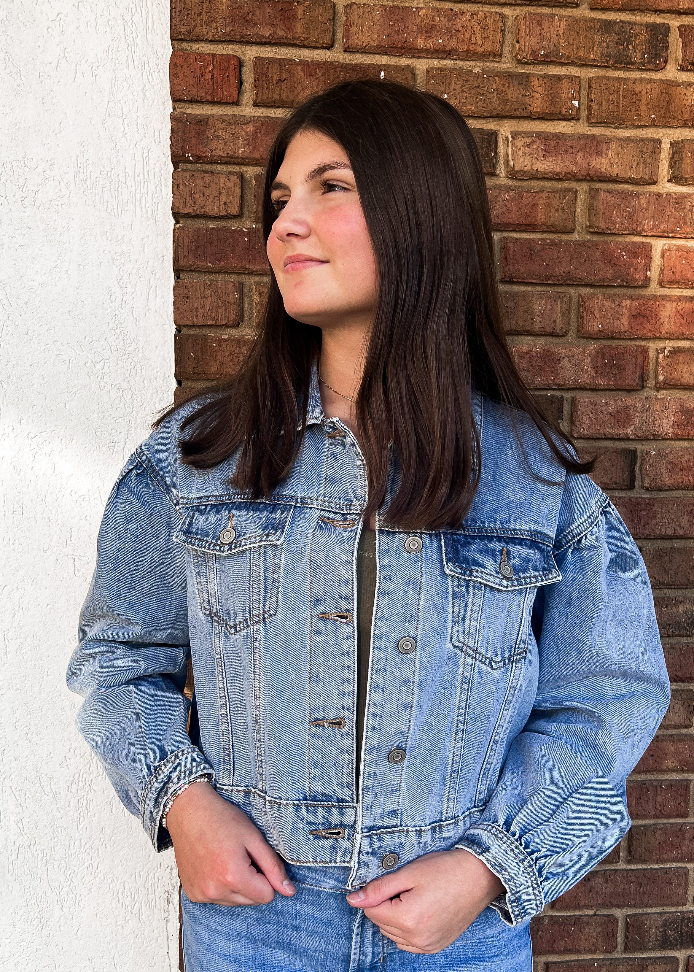 Genna Long Sleeve Denim Jacket