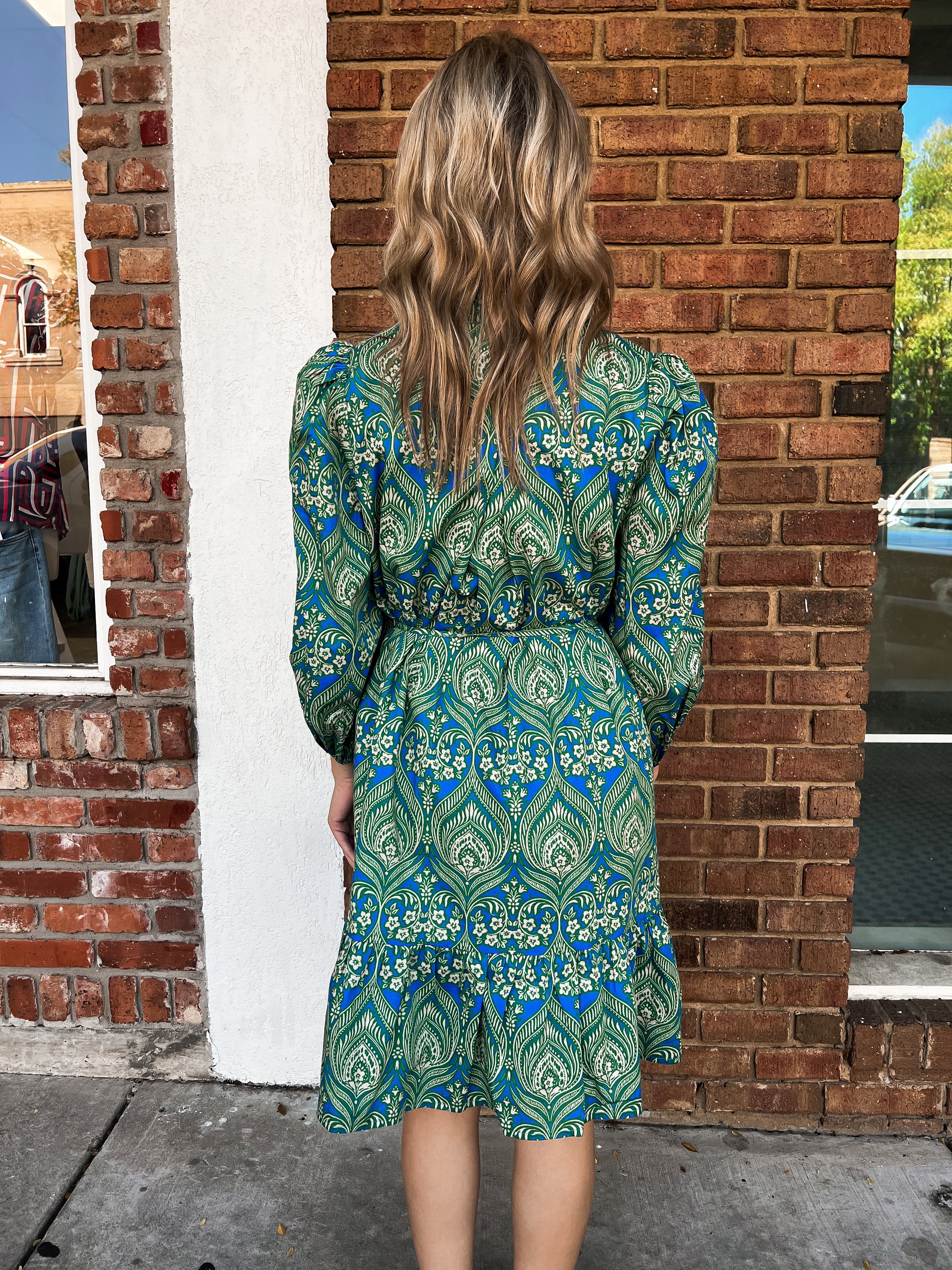 Nyra Paisley Mini Dress