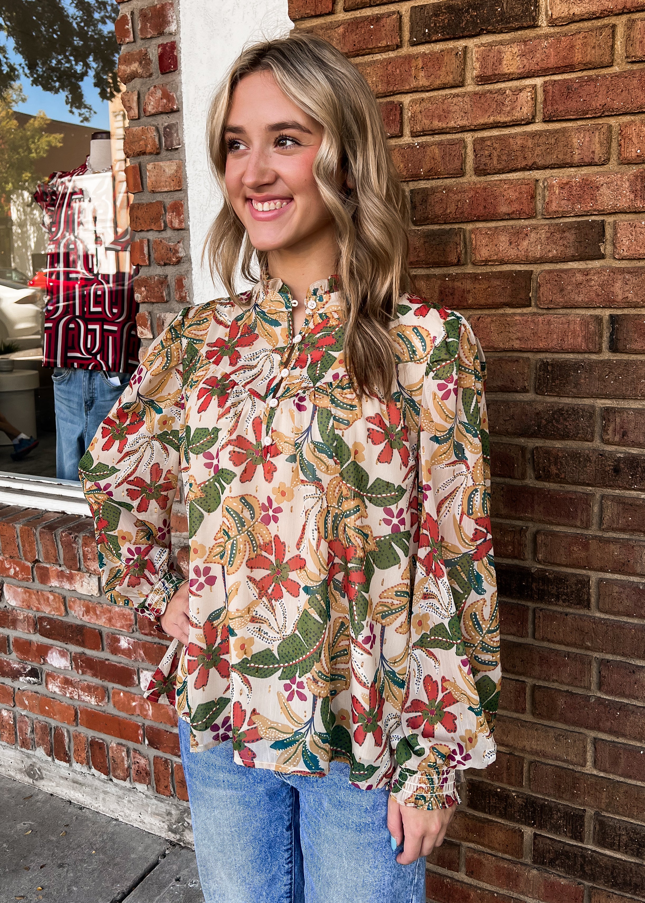 Kate Paisley Print Top