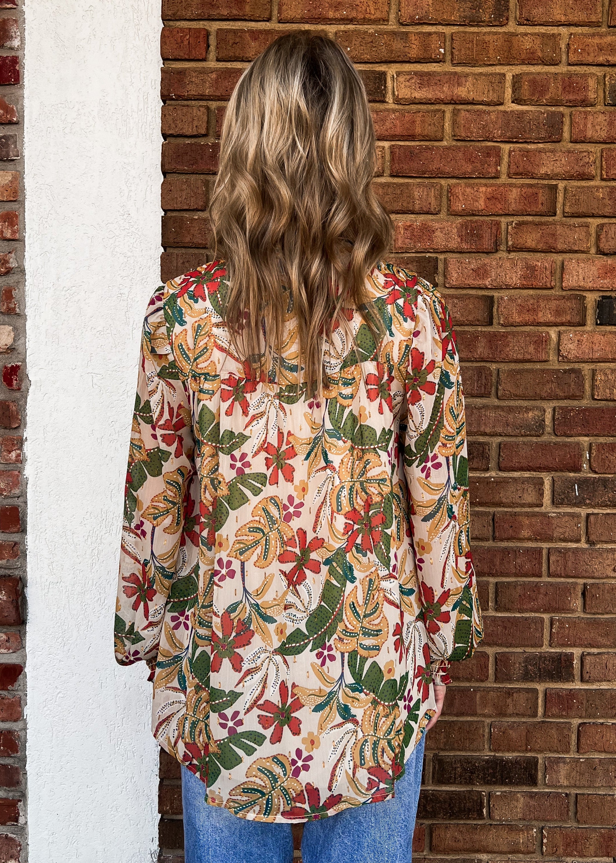 Kate Paisley Print Top