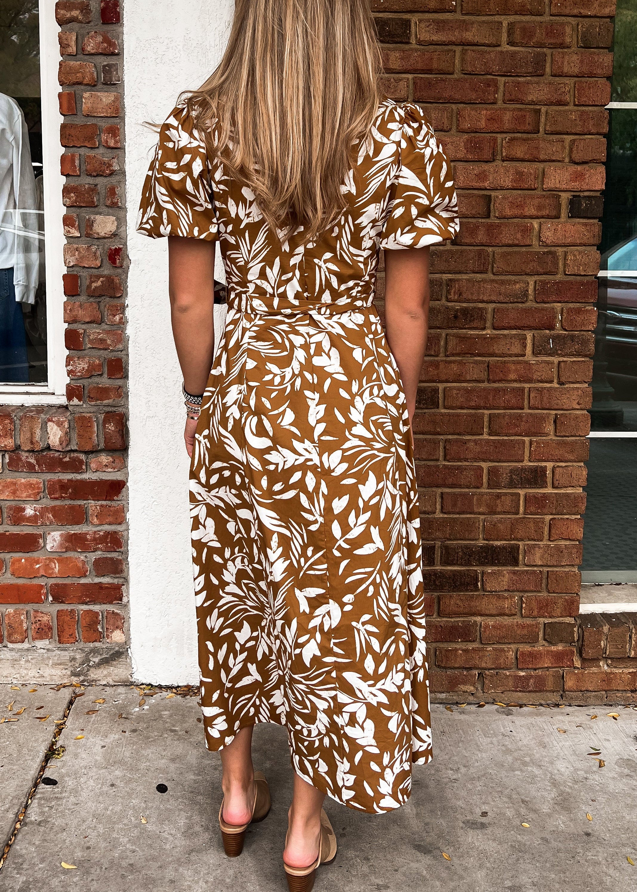 Elli Puff Sleeve Maxi Dress