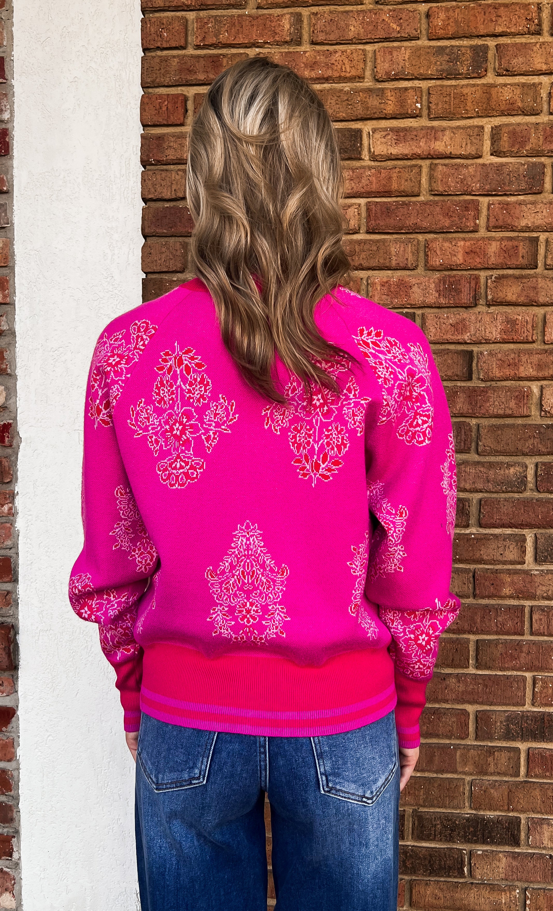 Ana Floral Button Up Cardigan