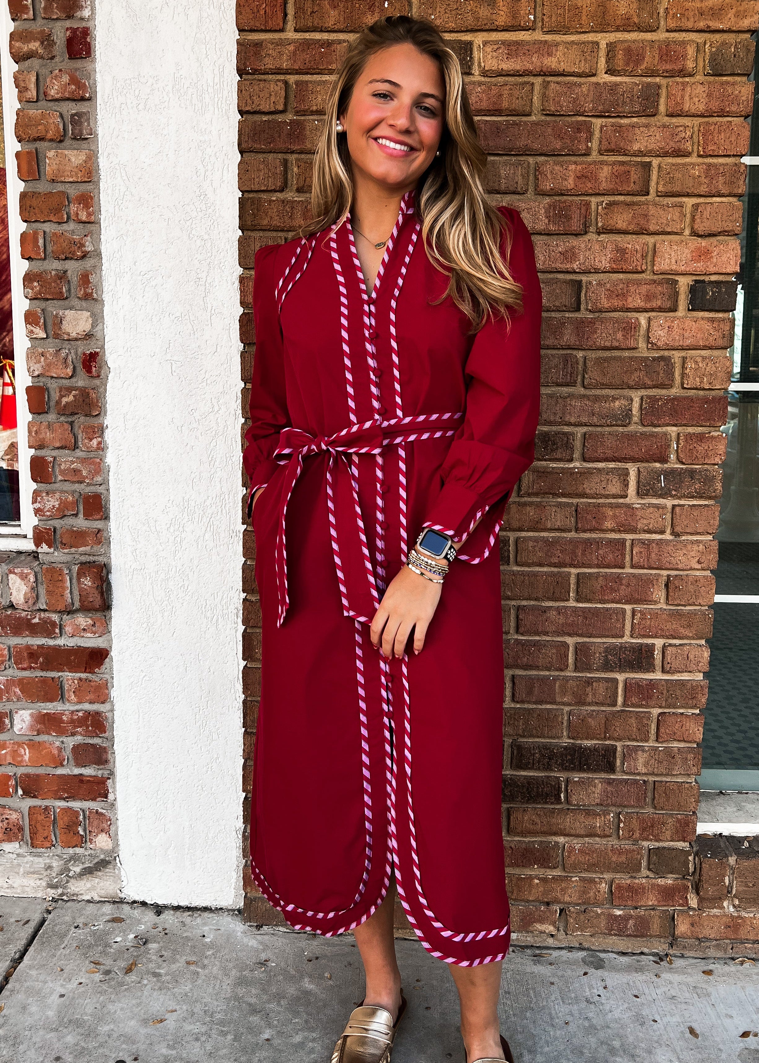 Patty Red Christmas Dress