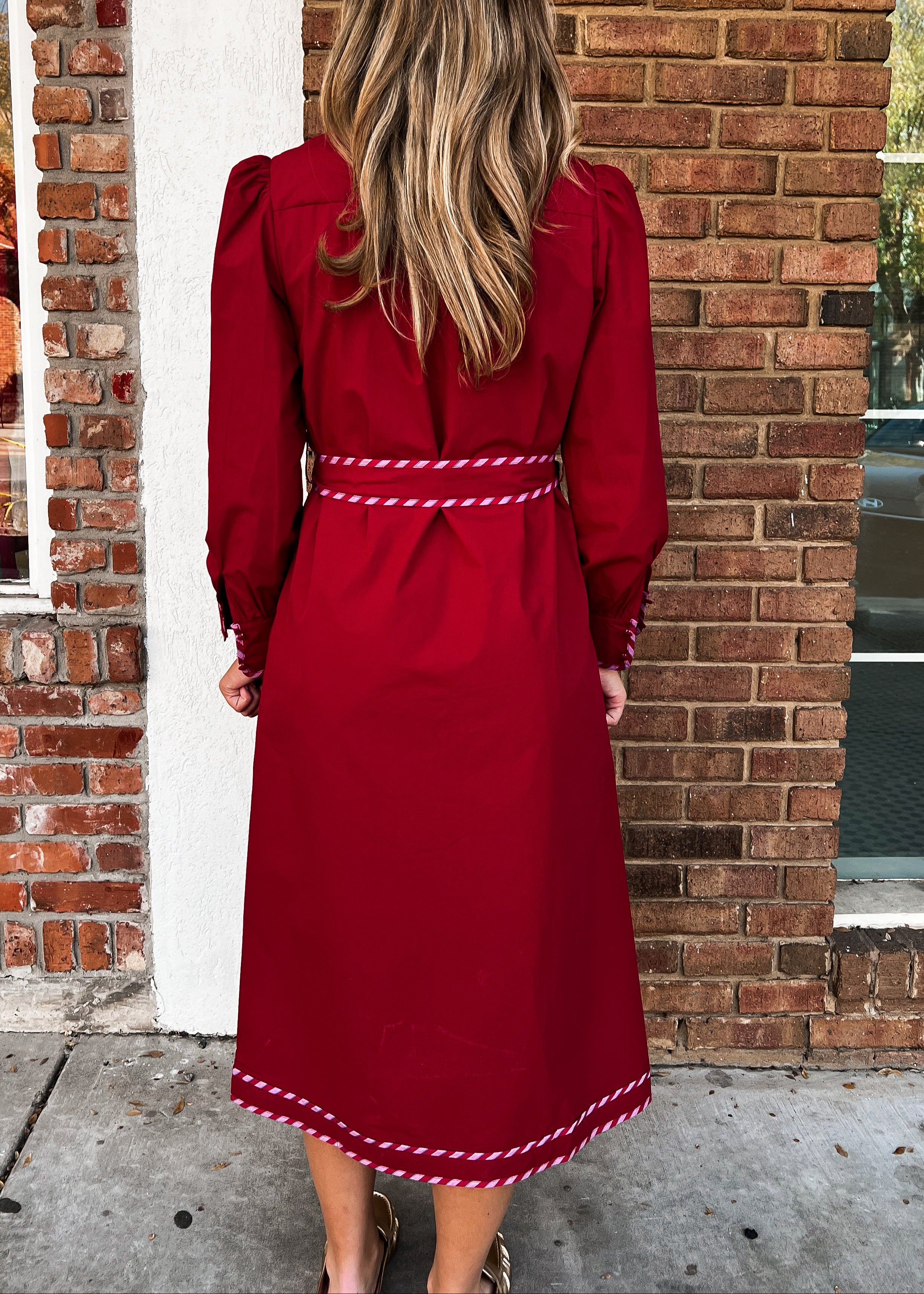 Patty Red Christmas Dress