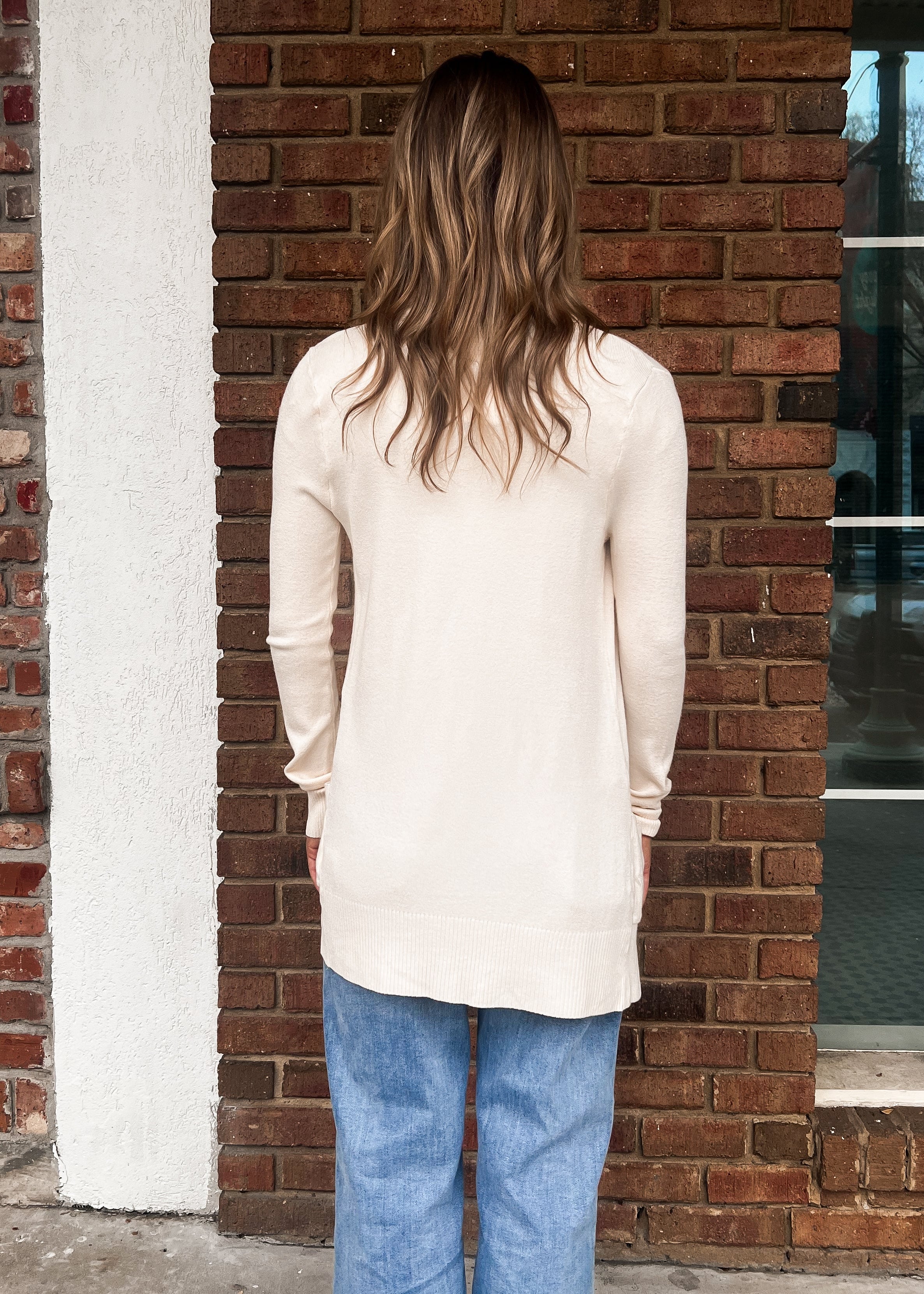 Debbie Lightweight Cardigan - Cream