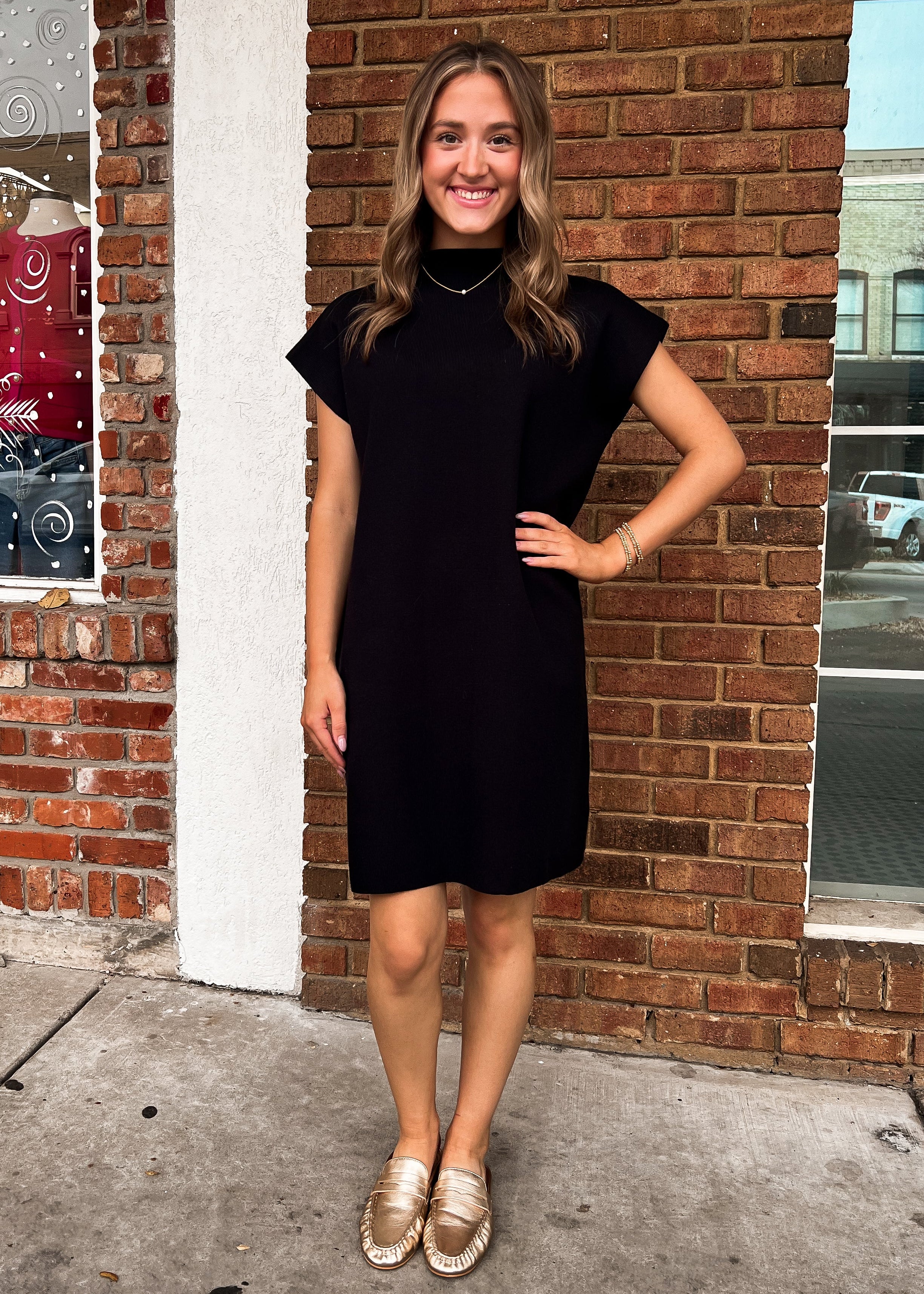 Black Sweater Dress