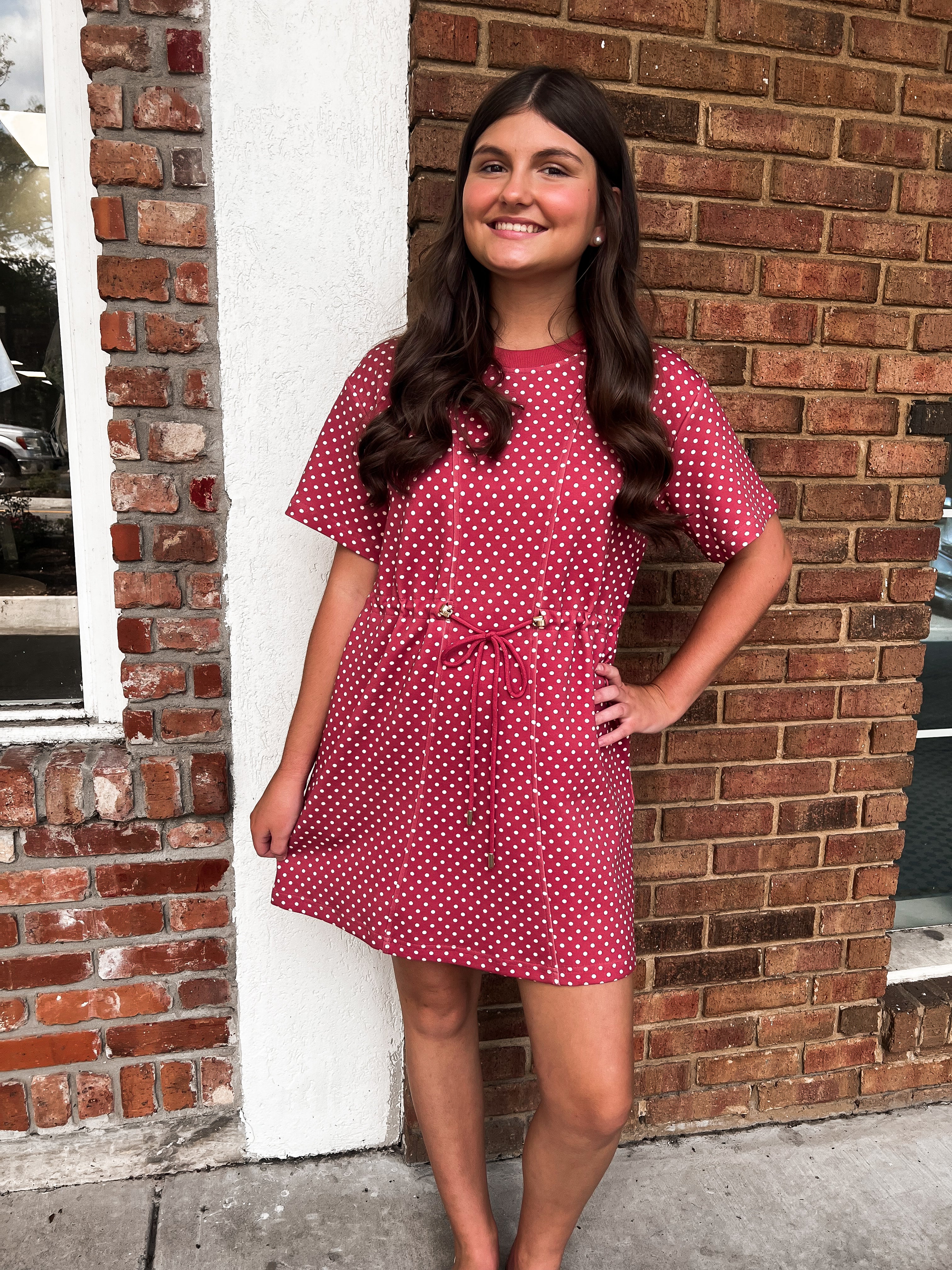 Tatum Polka Dot Dress Medium