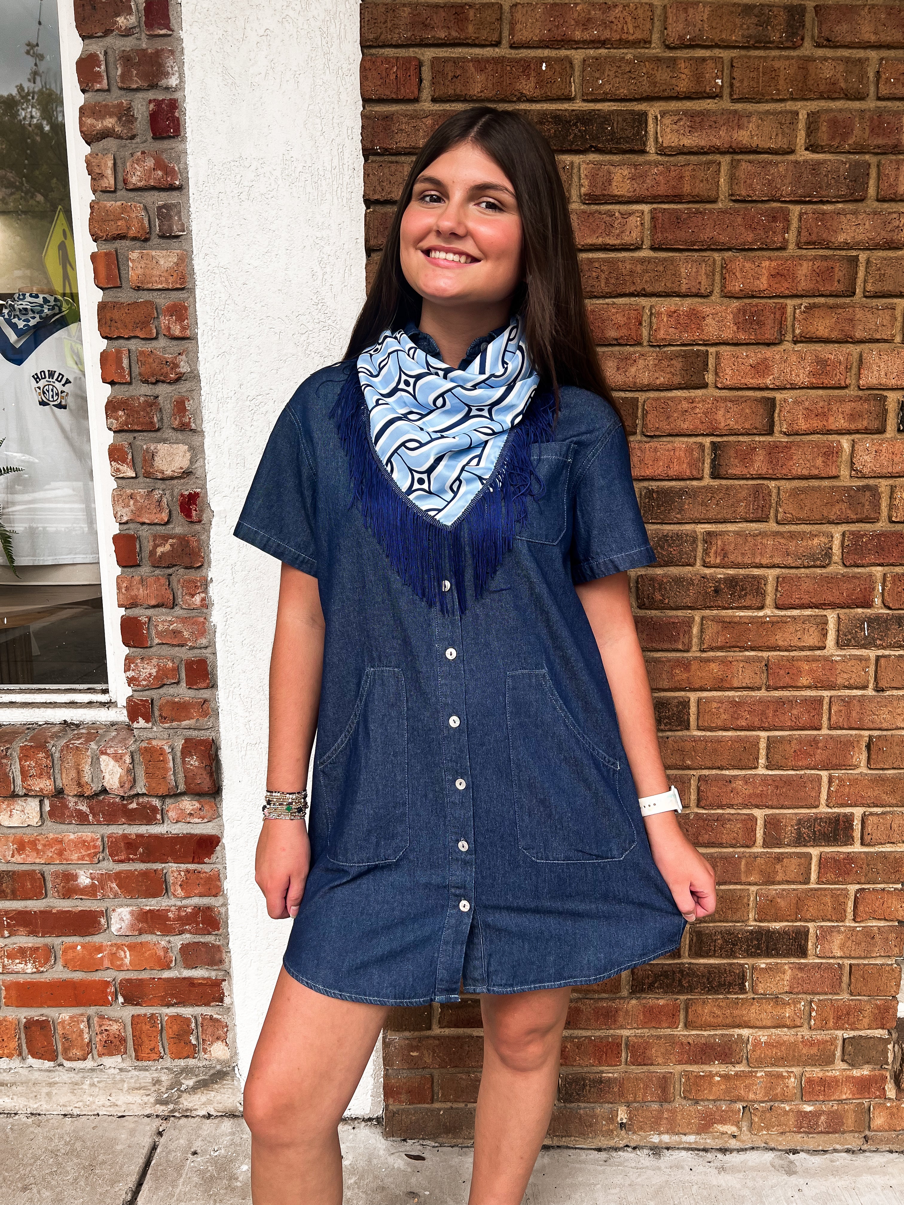 Tatum James: Dakota Dress - Denim