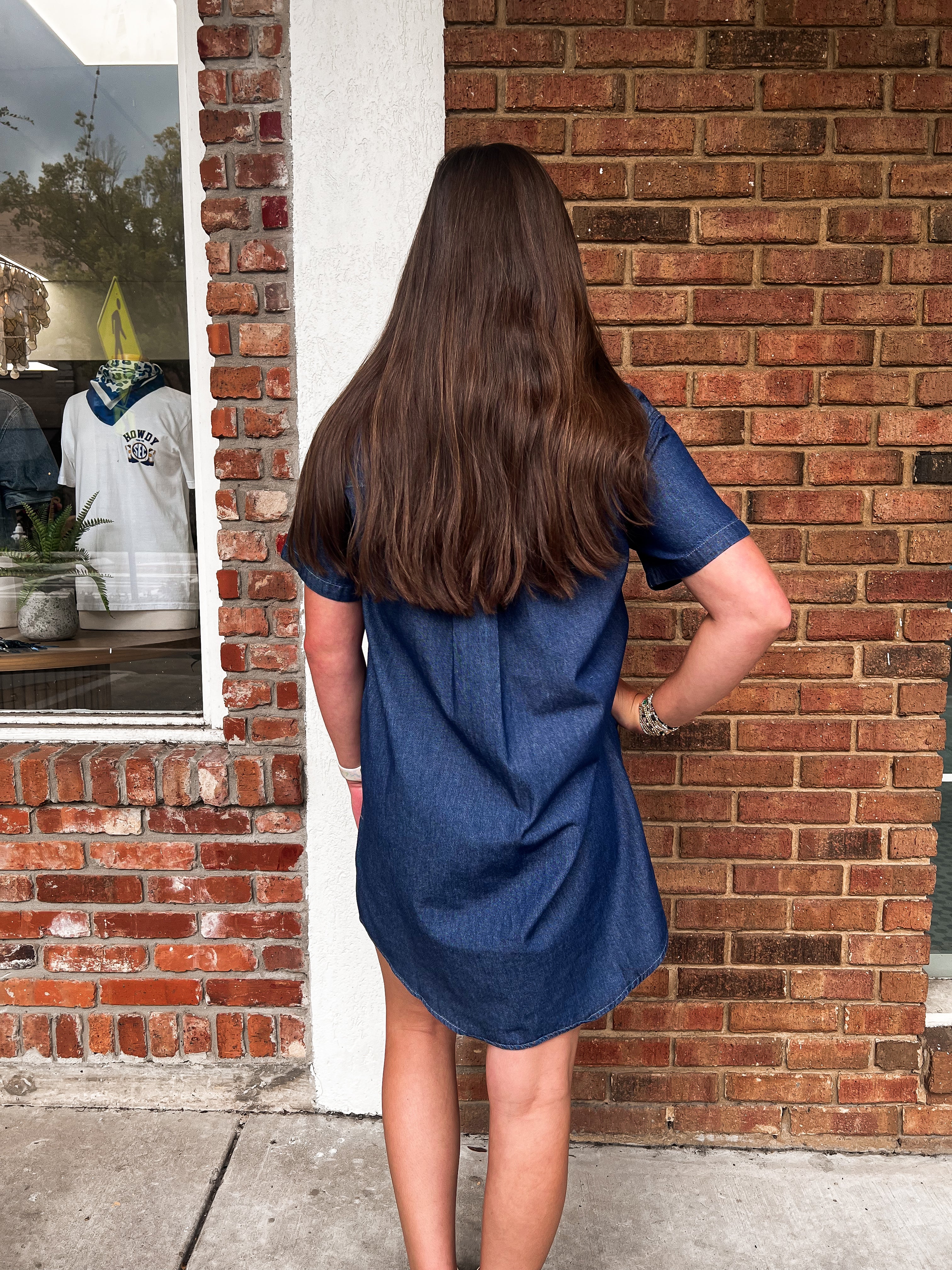 Tatum James: Dakota Dress - Denim